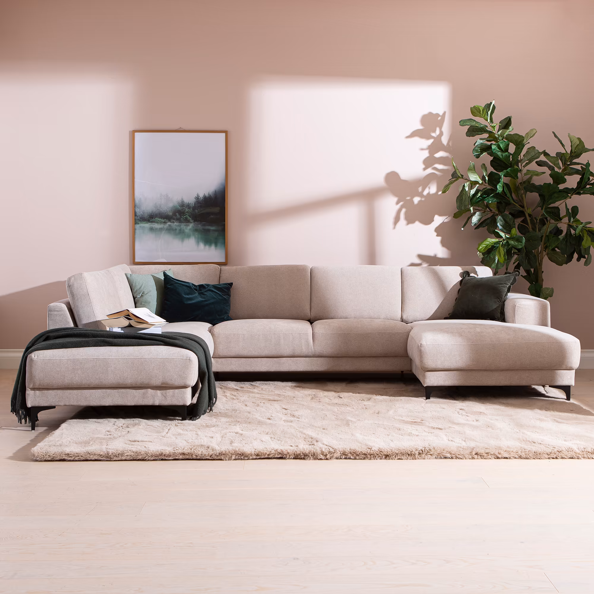 Westcoast Corner Sofa, Beige image 2