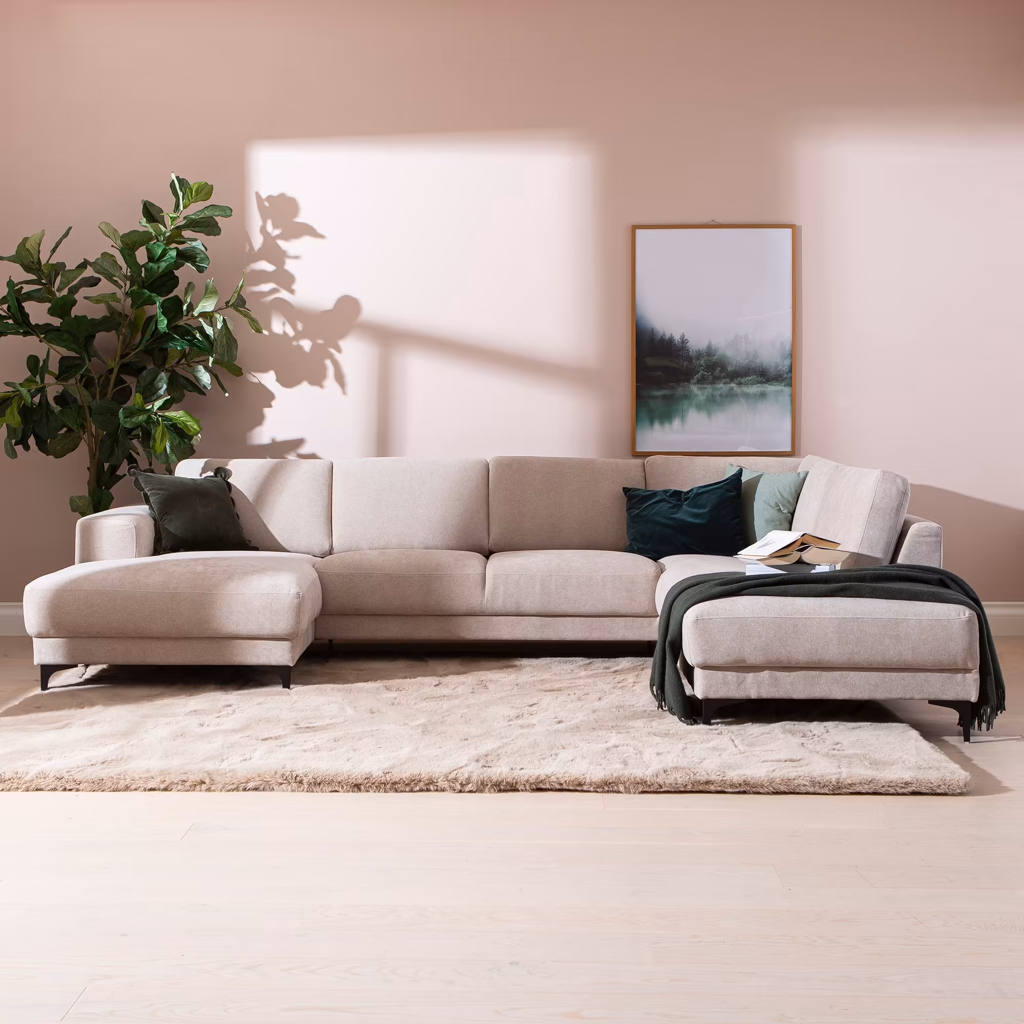 Westcoast Corner Sofa, Beige image 2