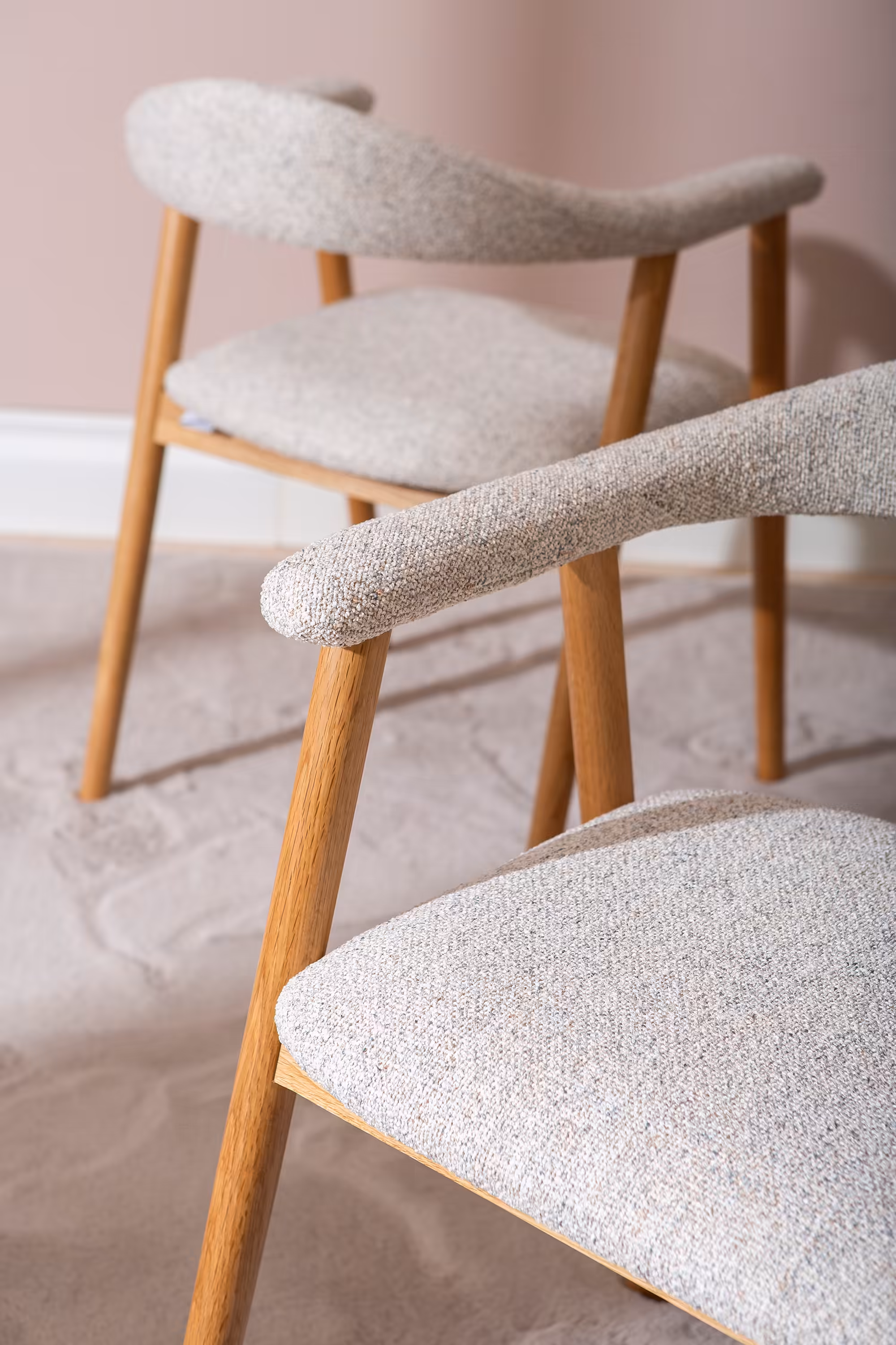 Nicola Dining Chair, Beige image 2