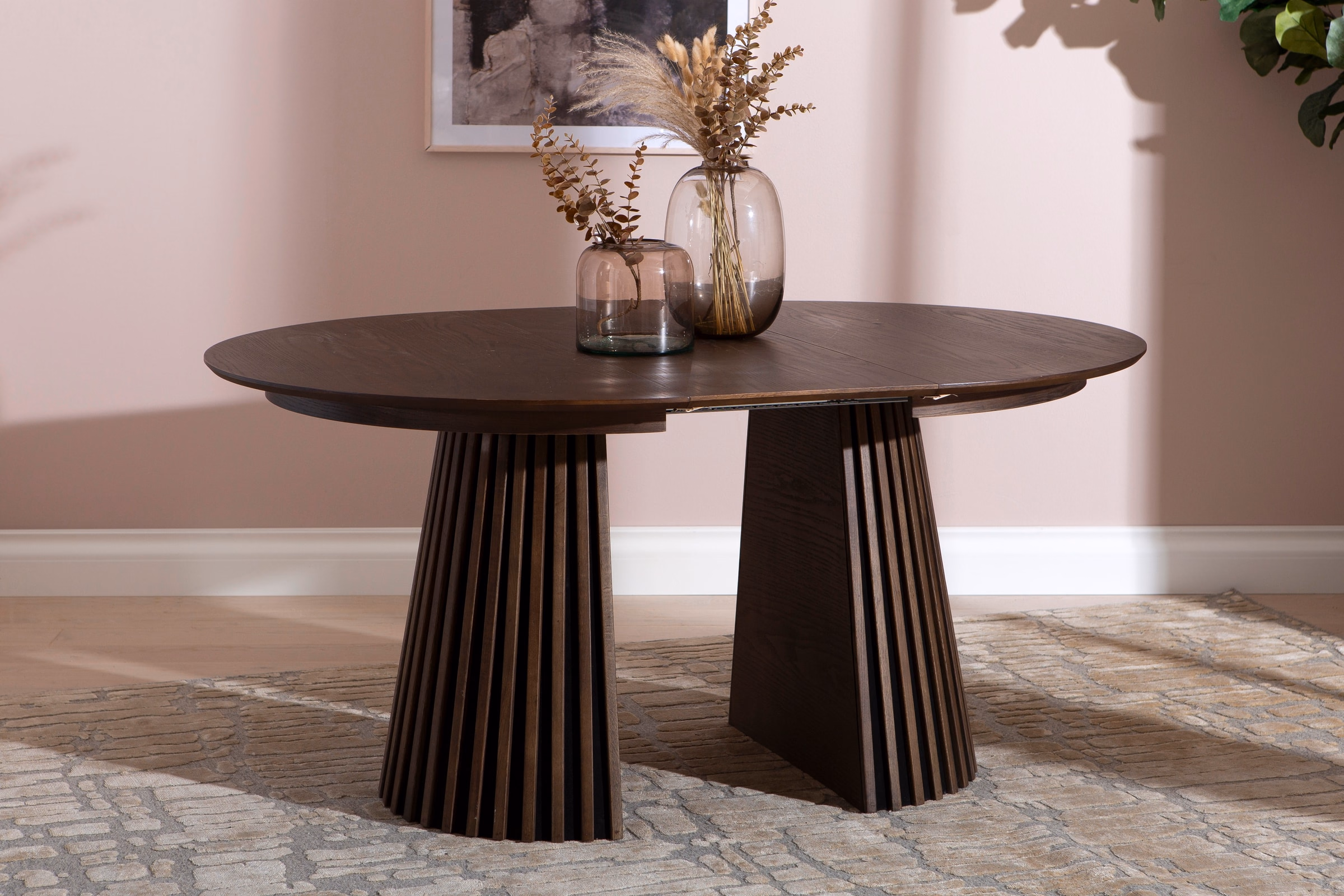 Metz Dining Table, Brown image 3