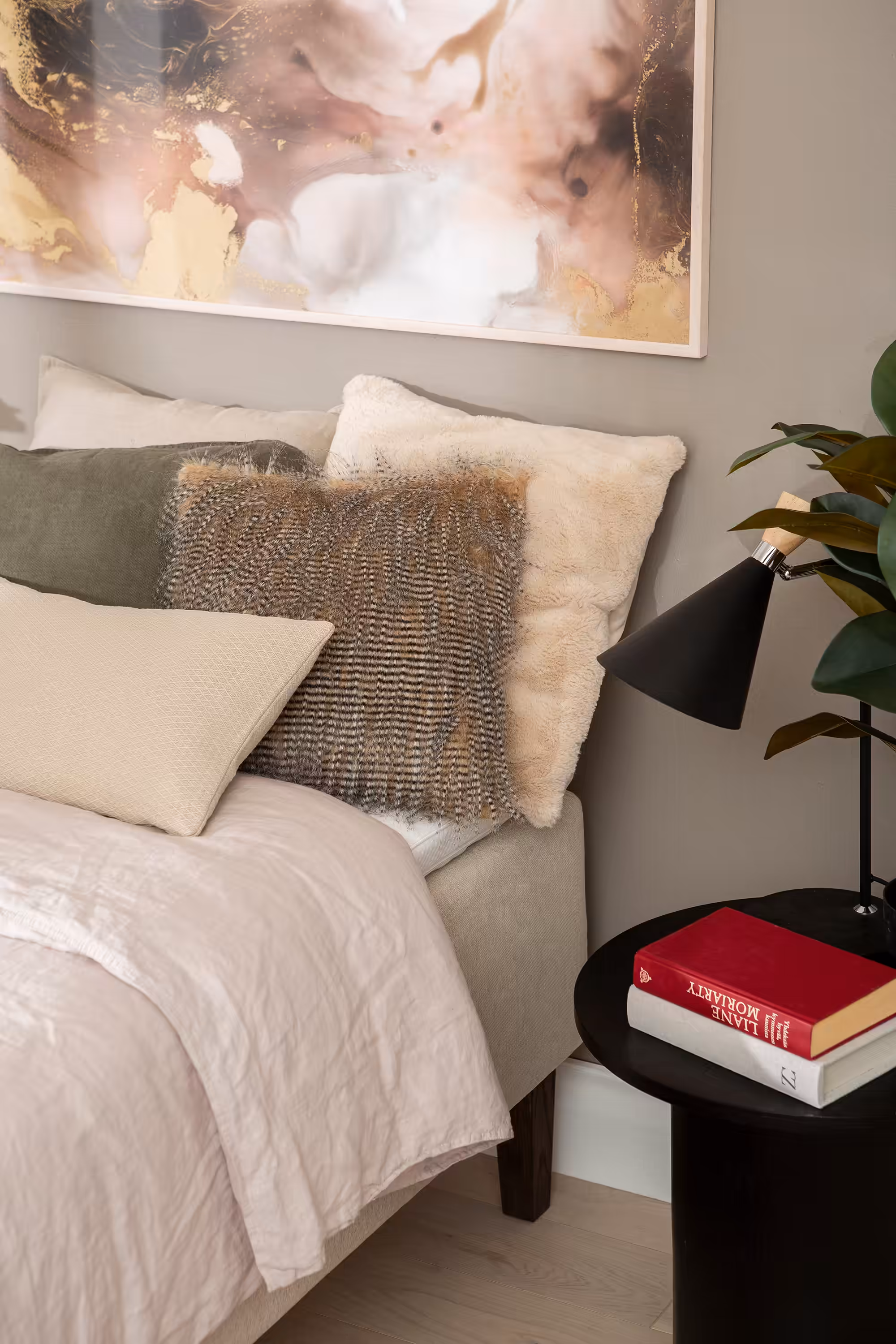 Moon Gold Divan Bed, Beige image 6