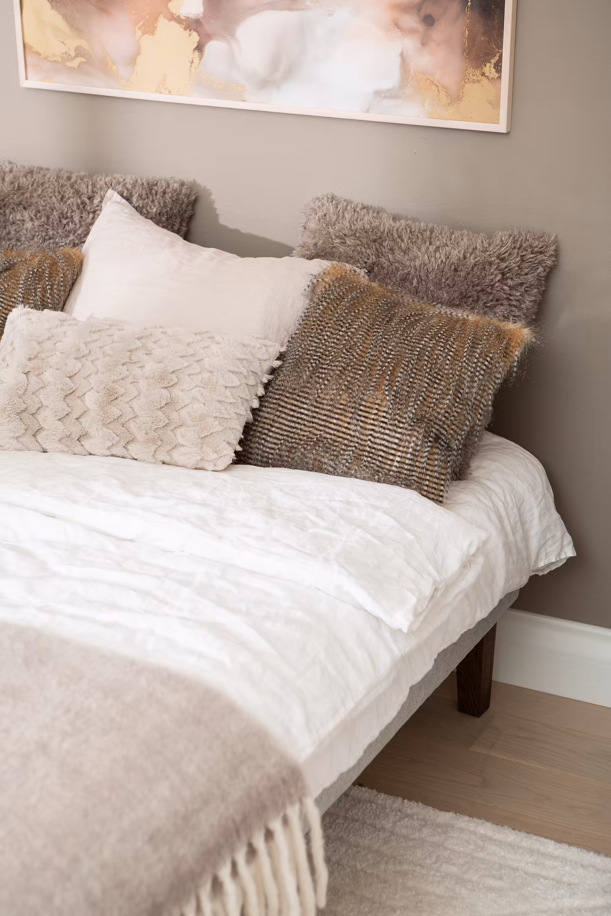 Moon Silver divan bed, Grey image 4