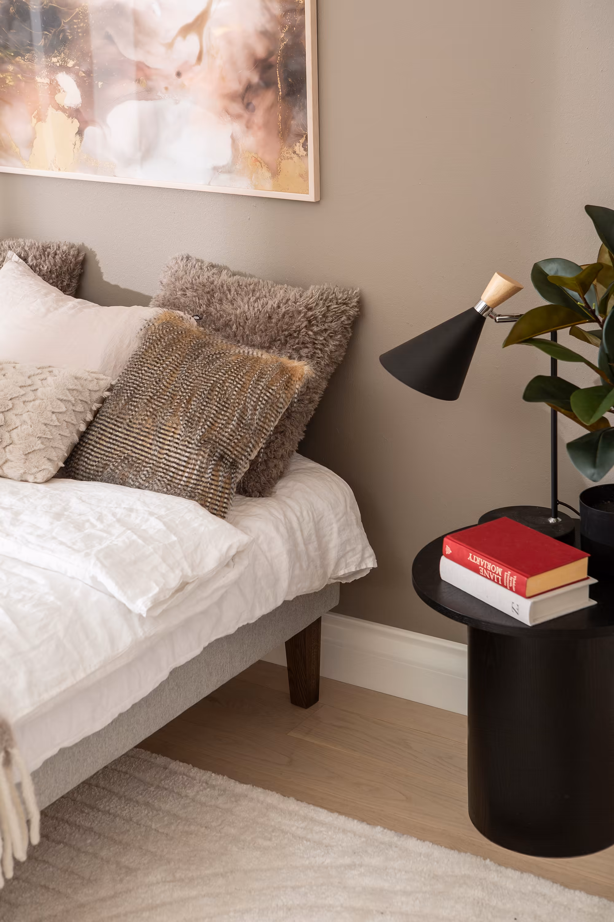 Moon Silver divan bed, Grey image 8