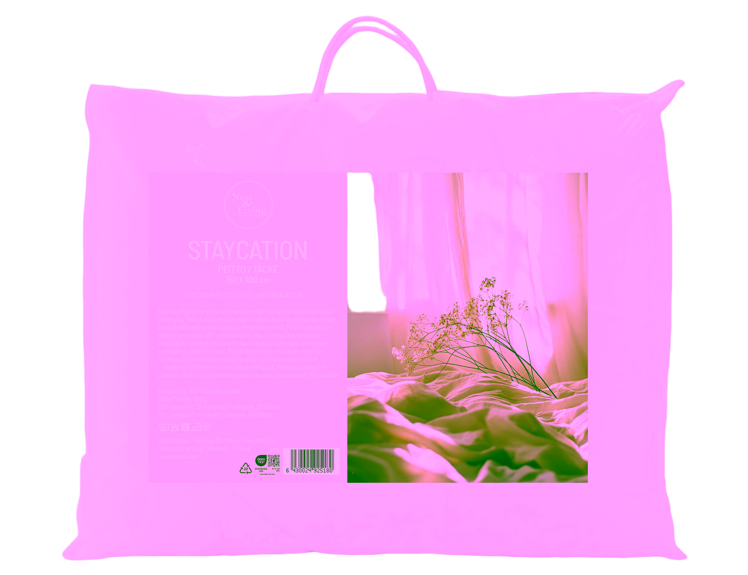 Staycation Duvet, White image 2