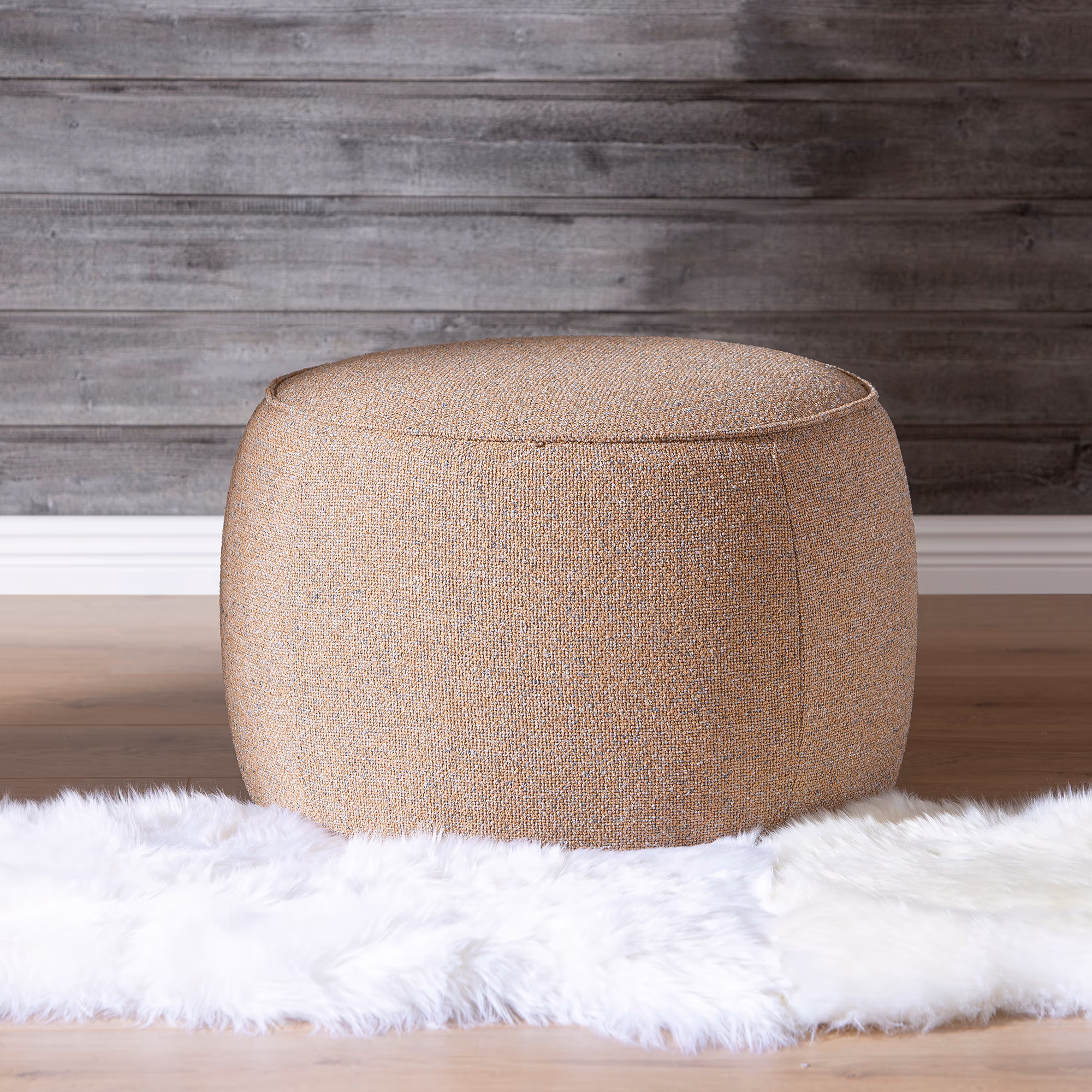 Haley Footstool - Brown image