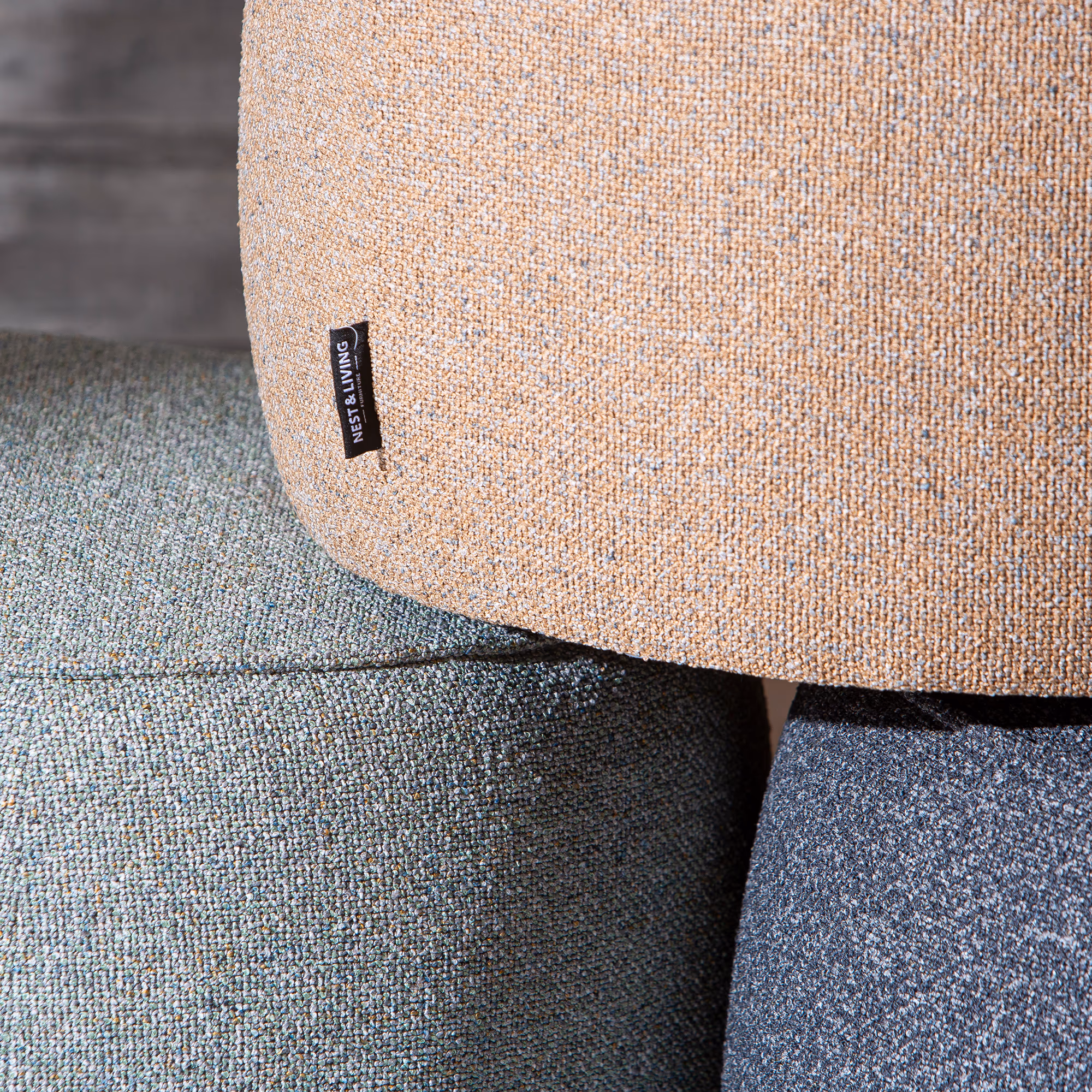 Haley Footstool, Brown image 4