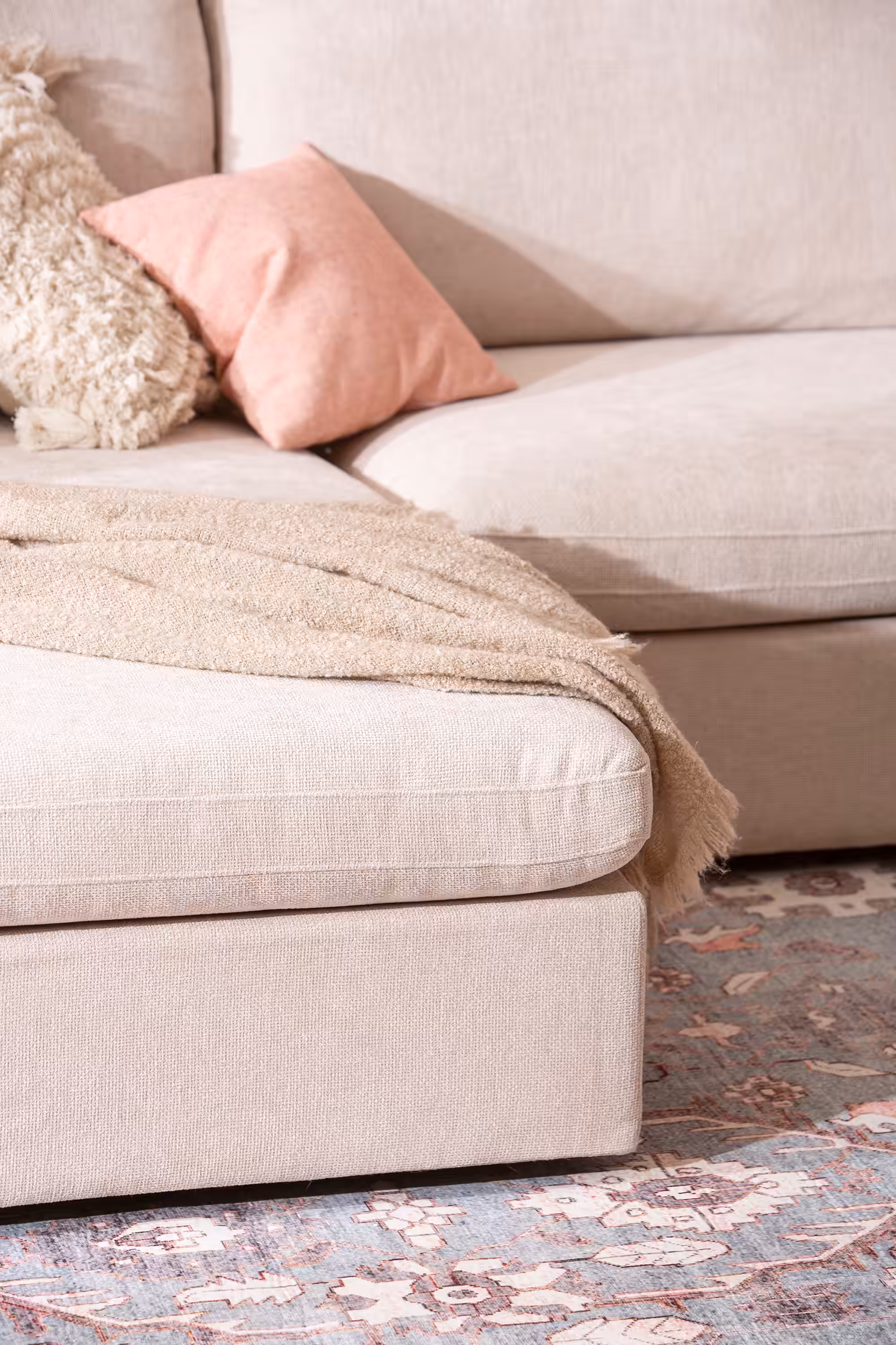 Heaven 4-Seater Sofa, Beige image 7