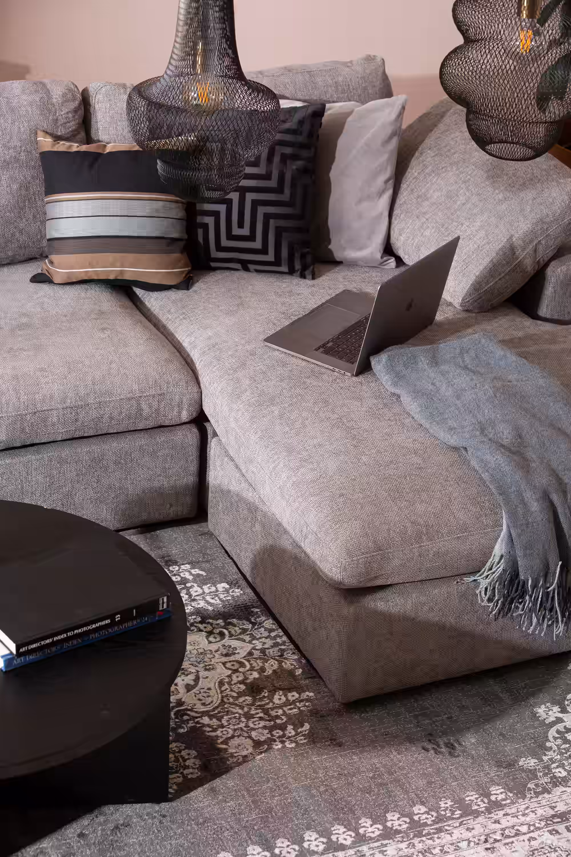 Heaven 4-Seater Sofa, Grey image 10