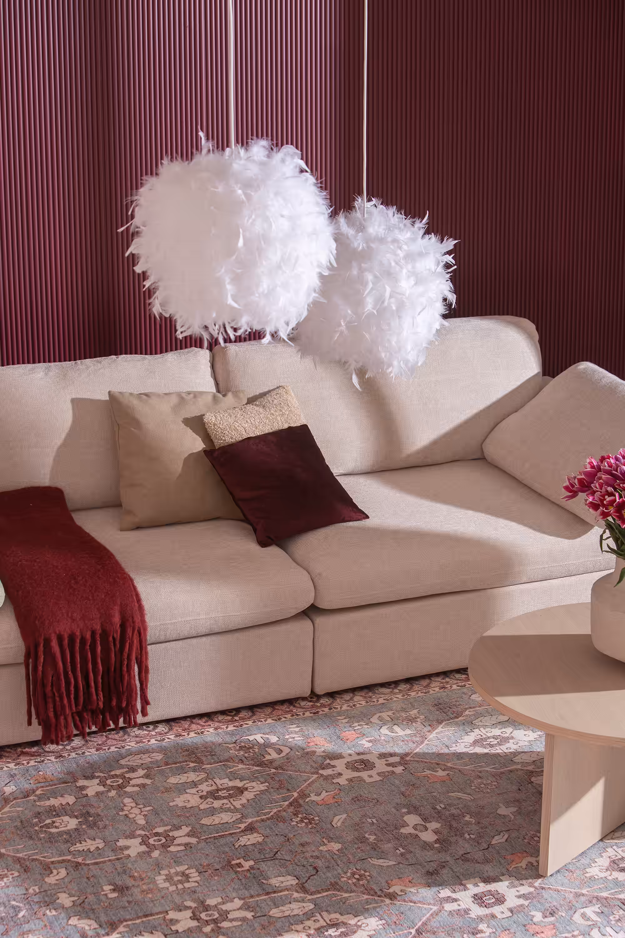 Heaven 4-Seater Sofa, Beige image 11