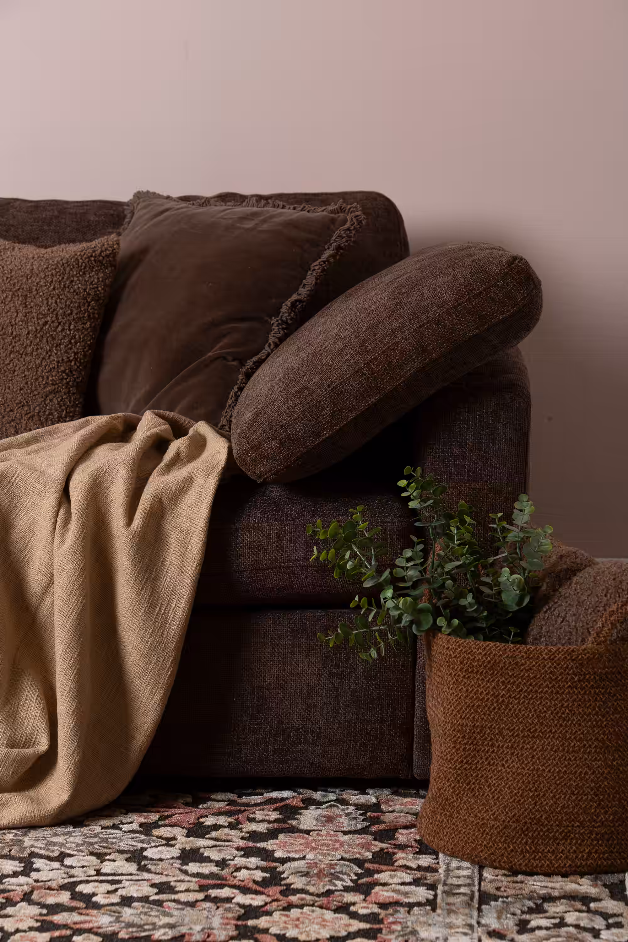 Heaven 4-Seater Sofa, Brown image 6
