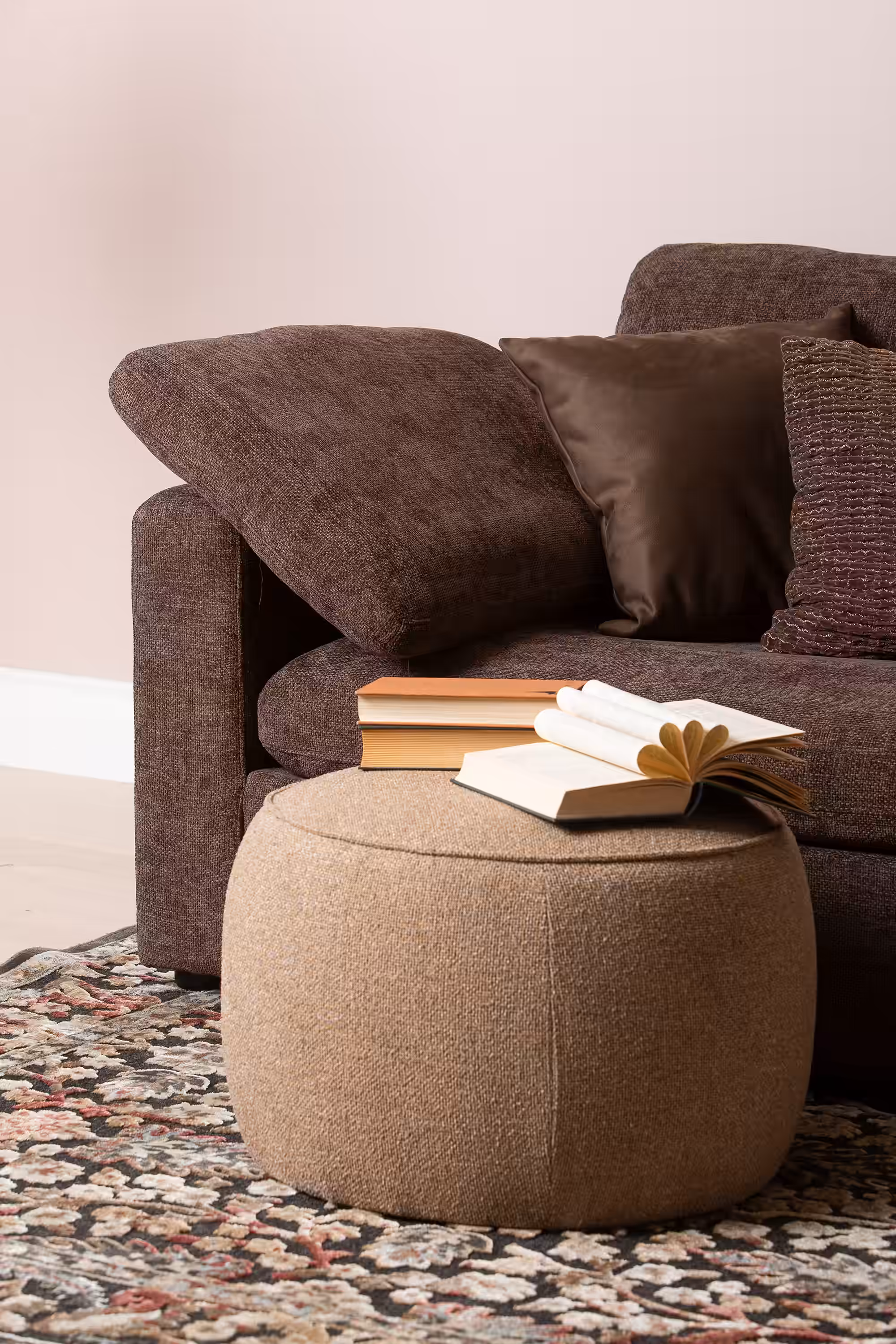Heaven 4-Seater Sofa, Brown image 10