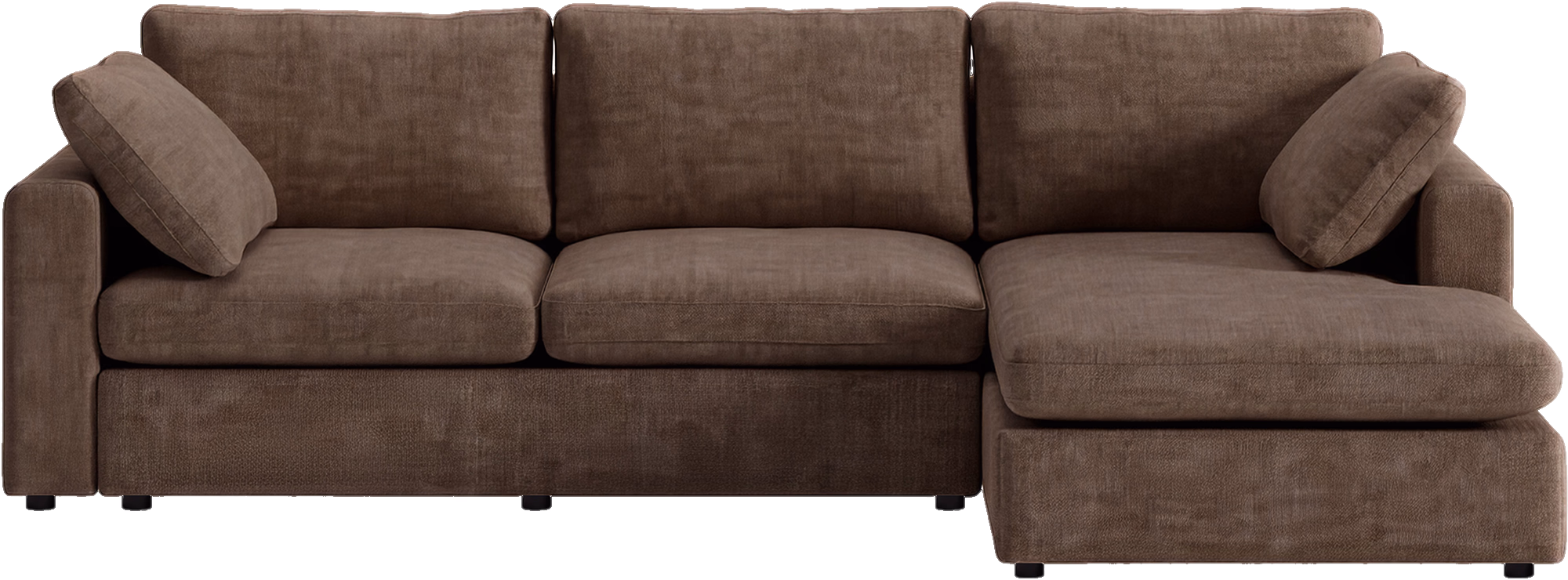 Heaven 4-Seater Sofa, Brown image 2