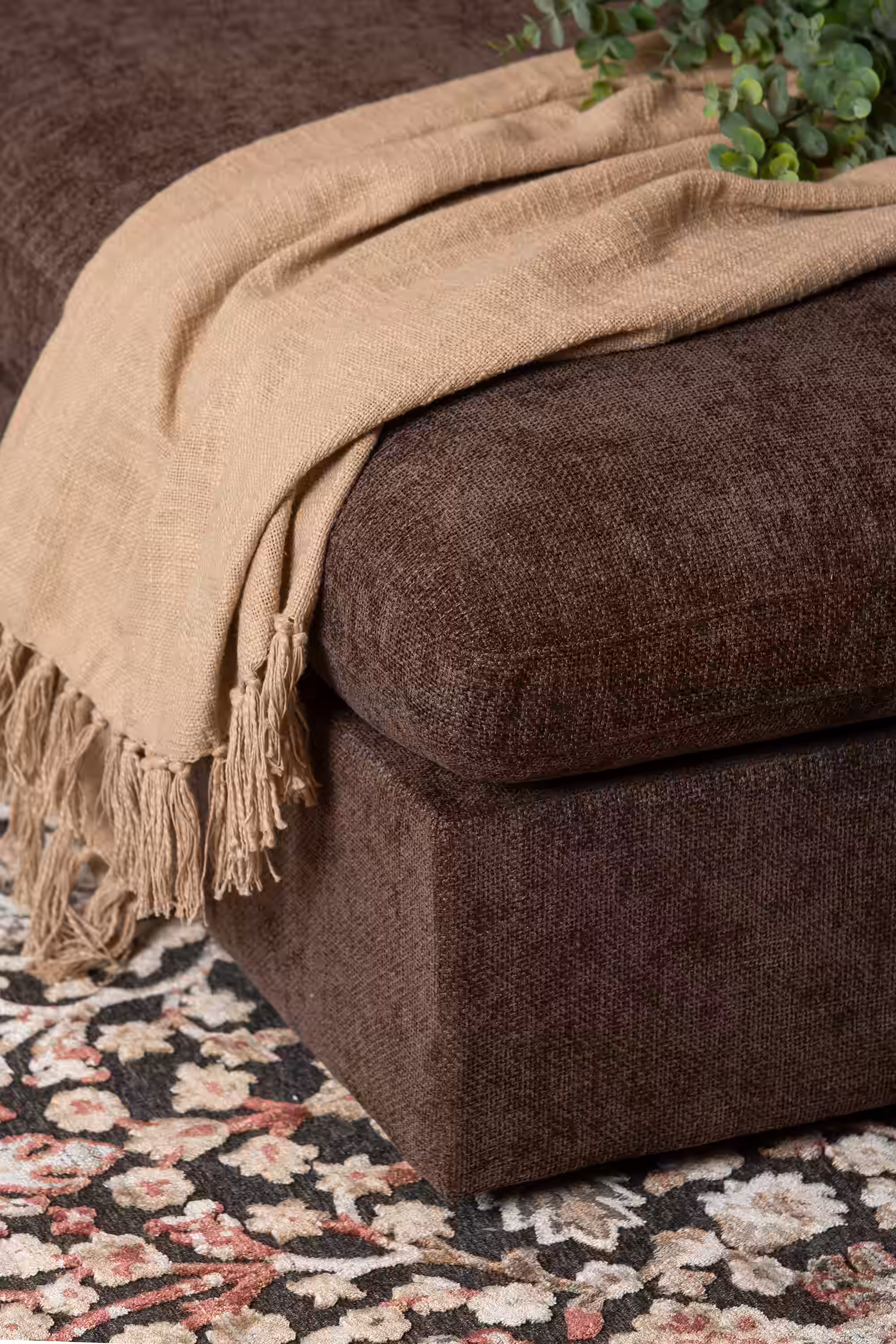 Heaven 4-Seater Sofa, Brown image 5