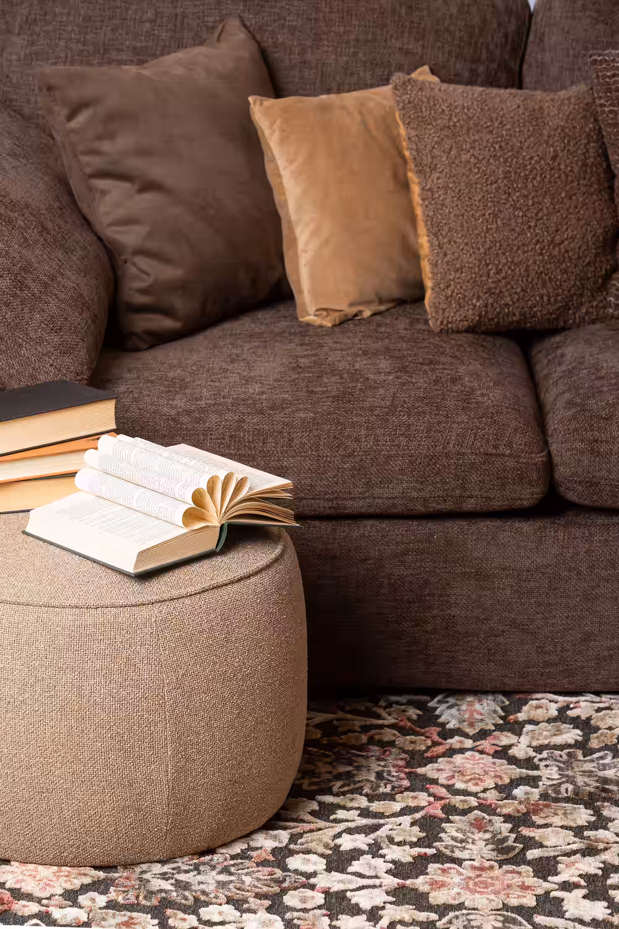 Heaven 4-Seater Sofa, Brown image 7