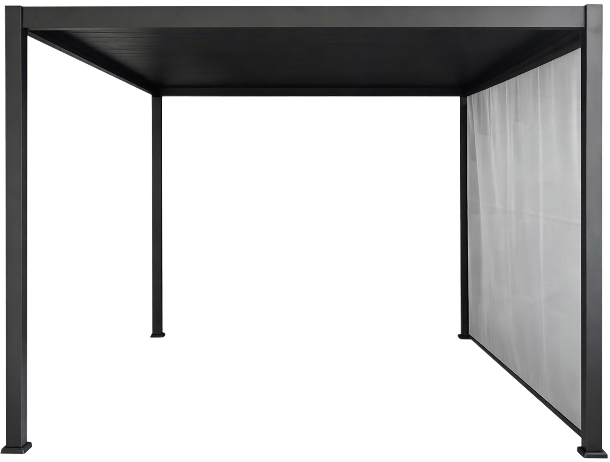 Nordic Gazebos & Pergolas Gazebos & Pergola, Black image 5