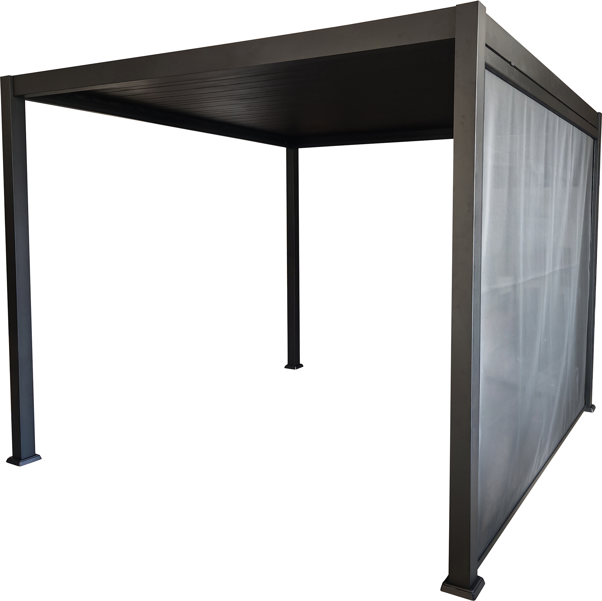 Nordic Gazebos & Pergolas Gazebos & Pergola, Black image 6
