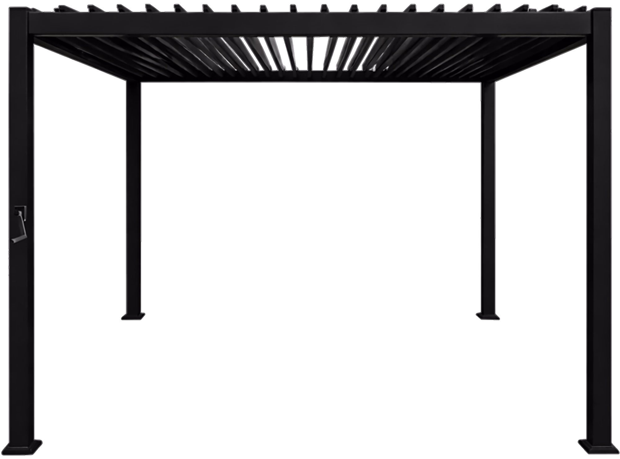 Nordic Gazebos & Pergolas Gazebos & Pergola, Black image 2
