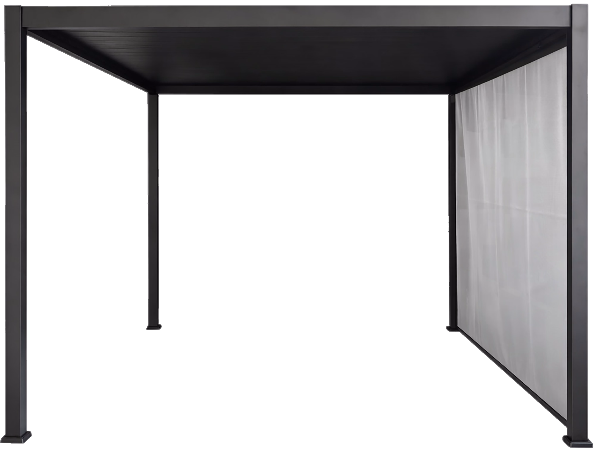 Nordic Gazebos & Pergolas Gazebos & Pergola, Black image 5
