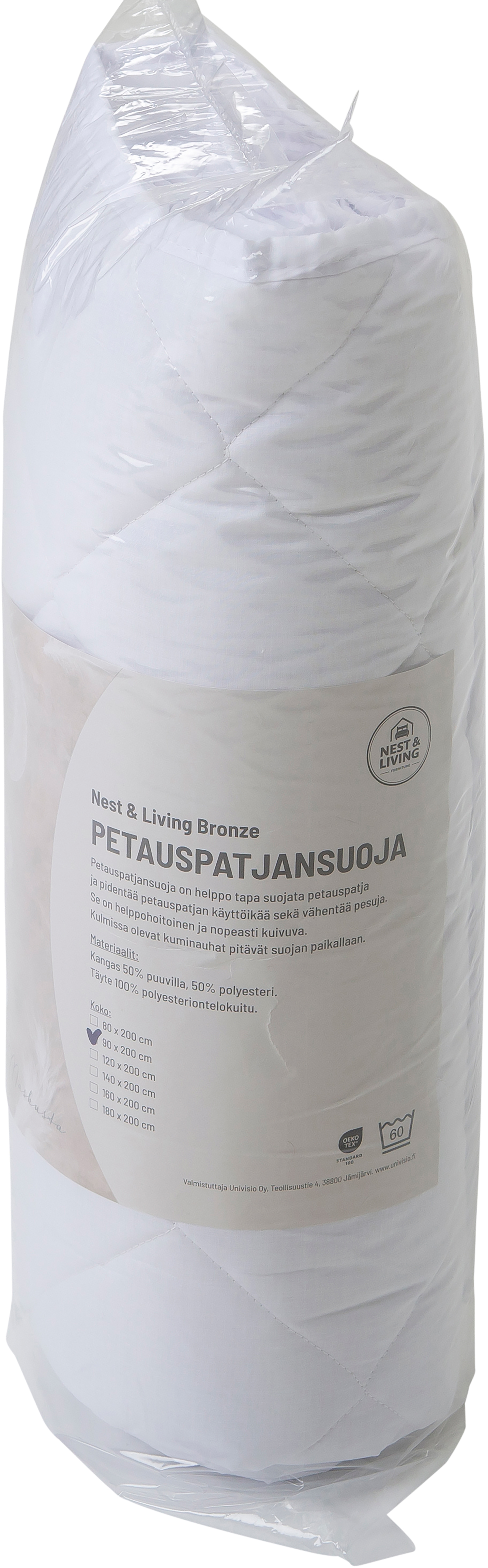 Nest & Living Mattress Protector, White image 5