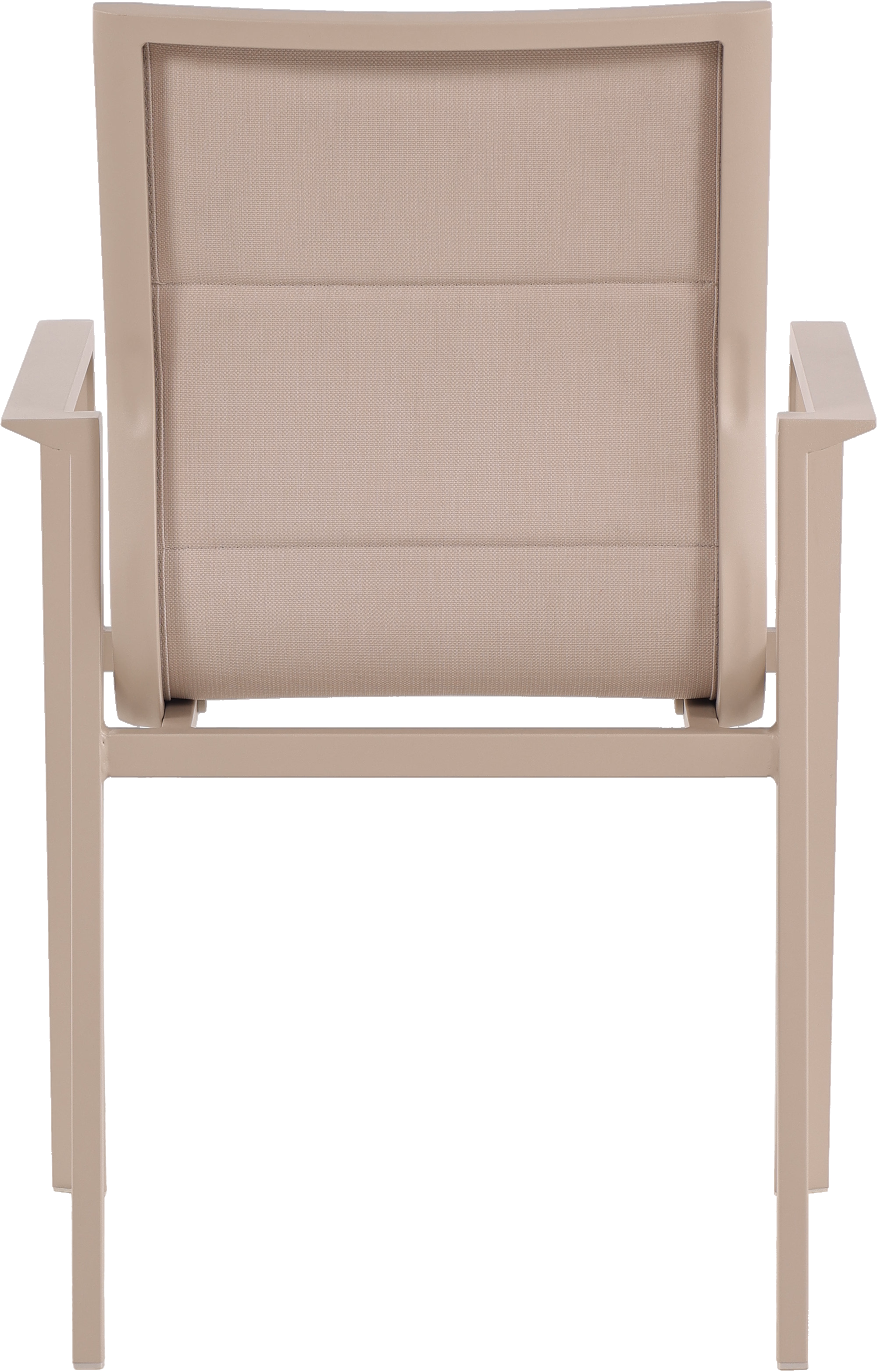 Messina Outdoor Dining Chair, Beige image 4