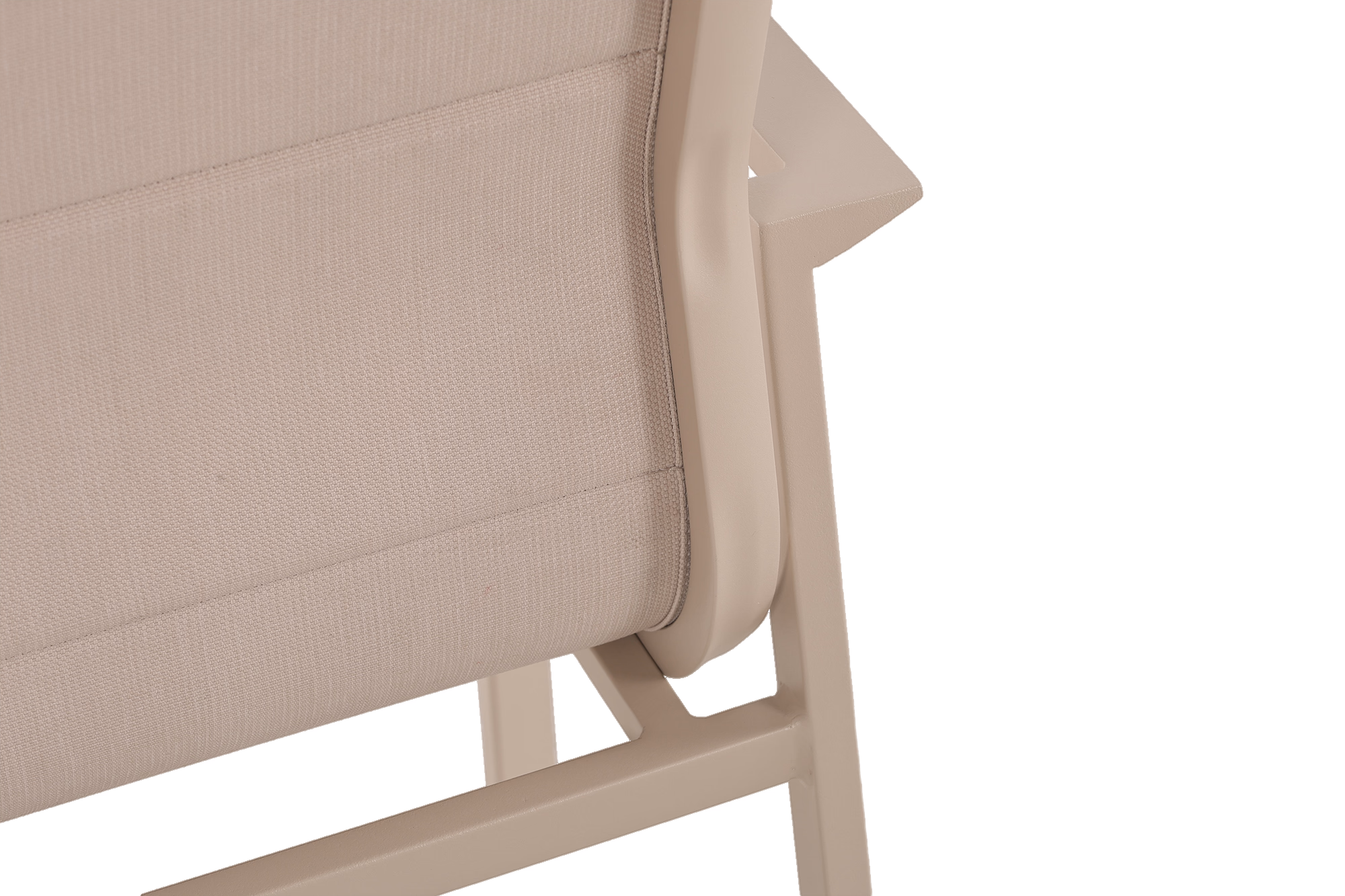 Messina Outdoor Dining Chair, Beige image 5