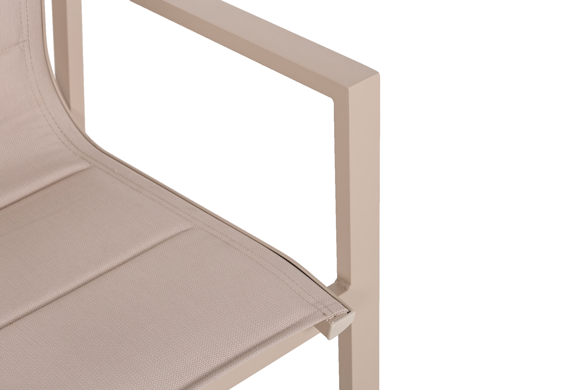 Messina Outdoor Dining Chair, Beige image 6