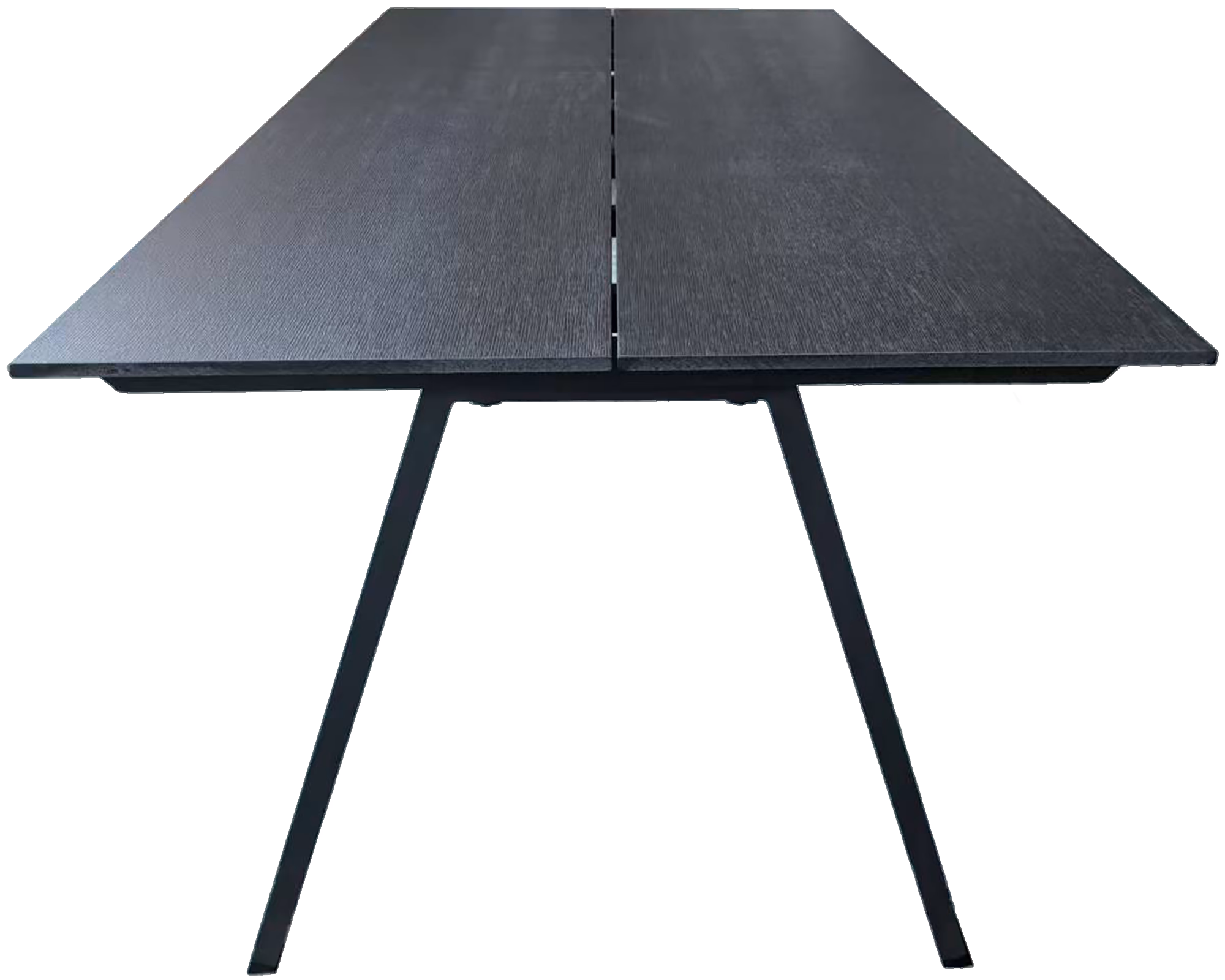 Messina Outdoor Dining Table, Black image 4
