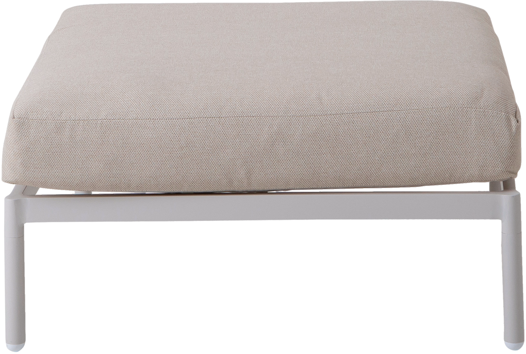 Nordic Outdoor Lounge Seating, White, Beige image 3