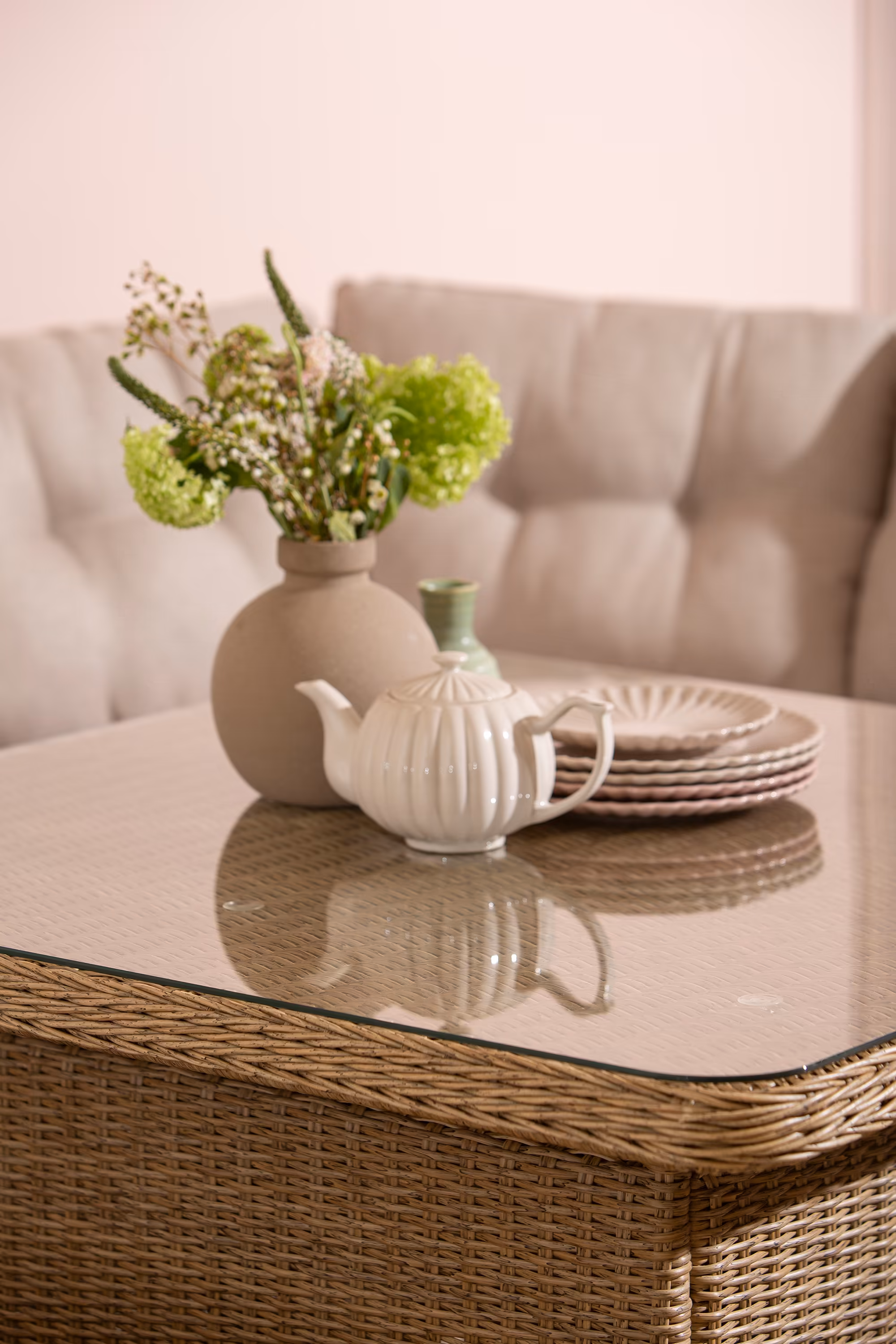 Haven Outdoor Lounge Set, Beige image 15