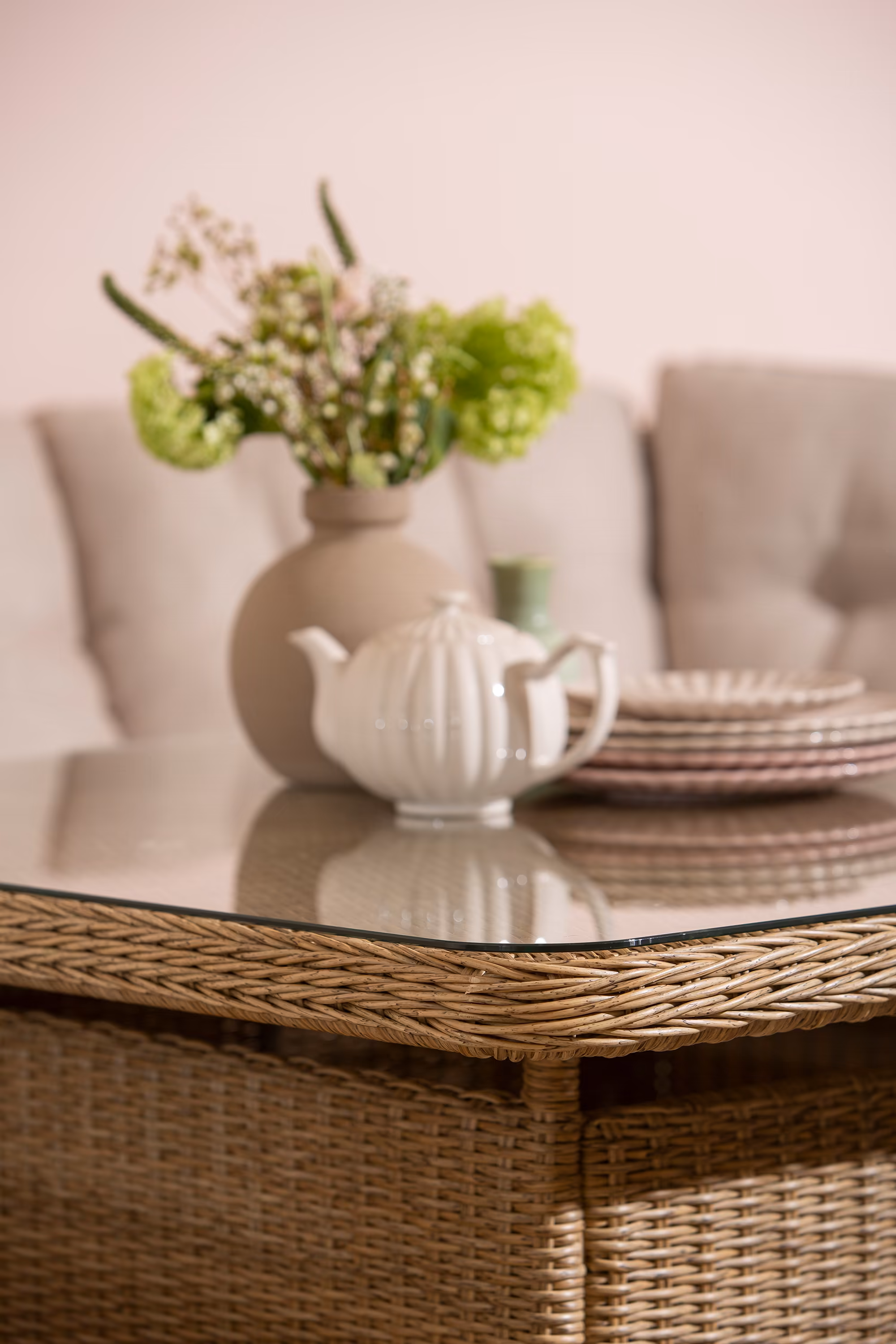 Haven Outdoor Lounge Set, Beige image 7