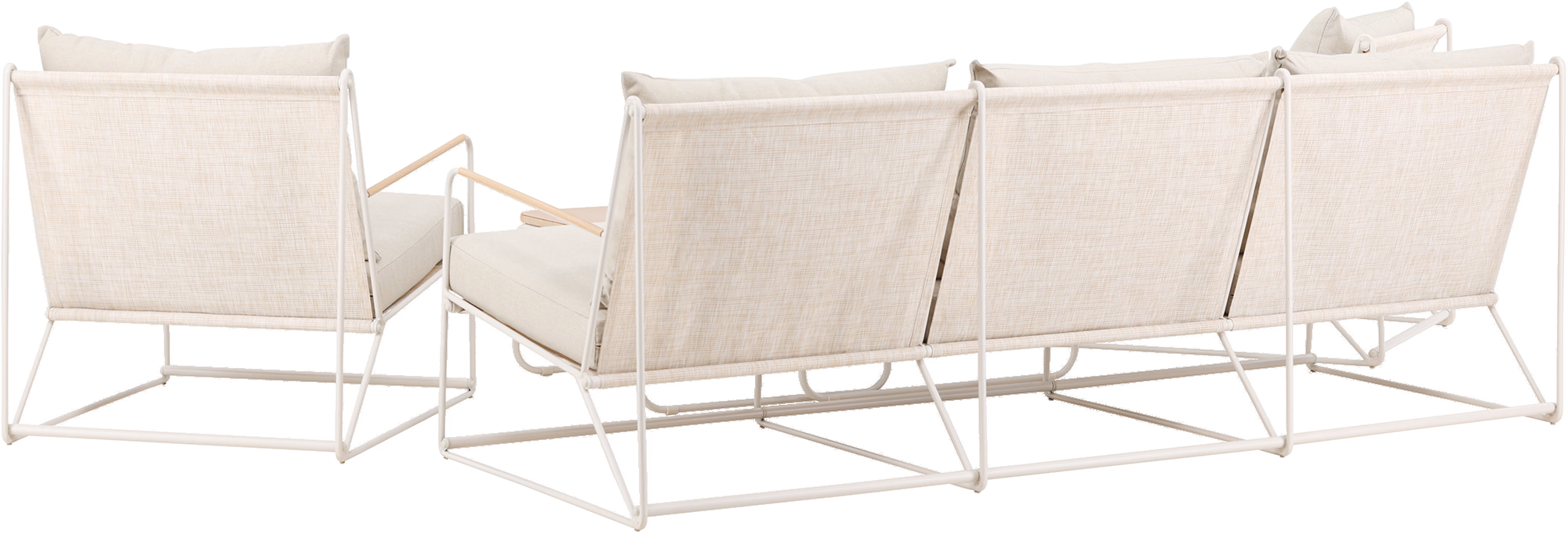 Palazzo Outdoor Lounge Set, Beige image 11