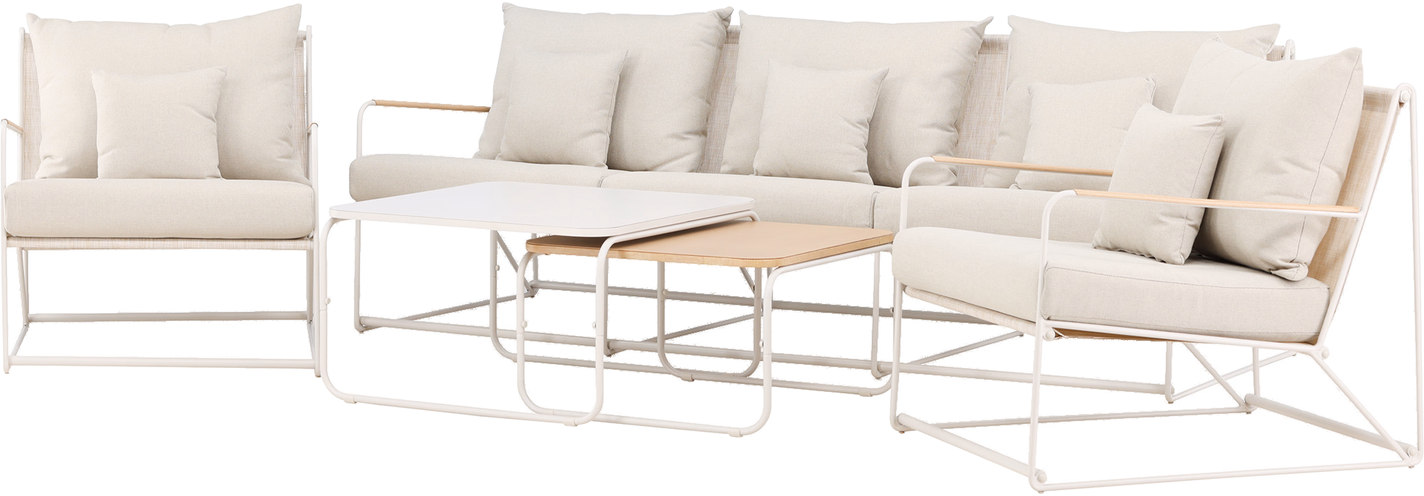 Palazzo Outdoor Lounge Set, Beige image 5