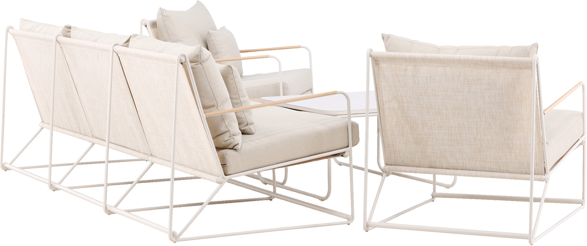 Palazzo Outdoor Lounge Set, Beige image 8