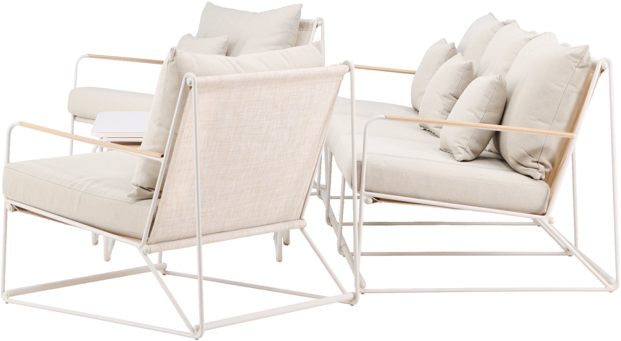 Palazzo Outdoor Lounge Set, Beige image 9