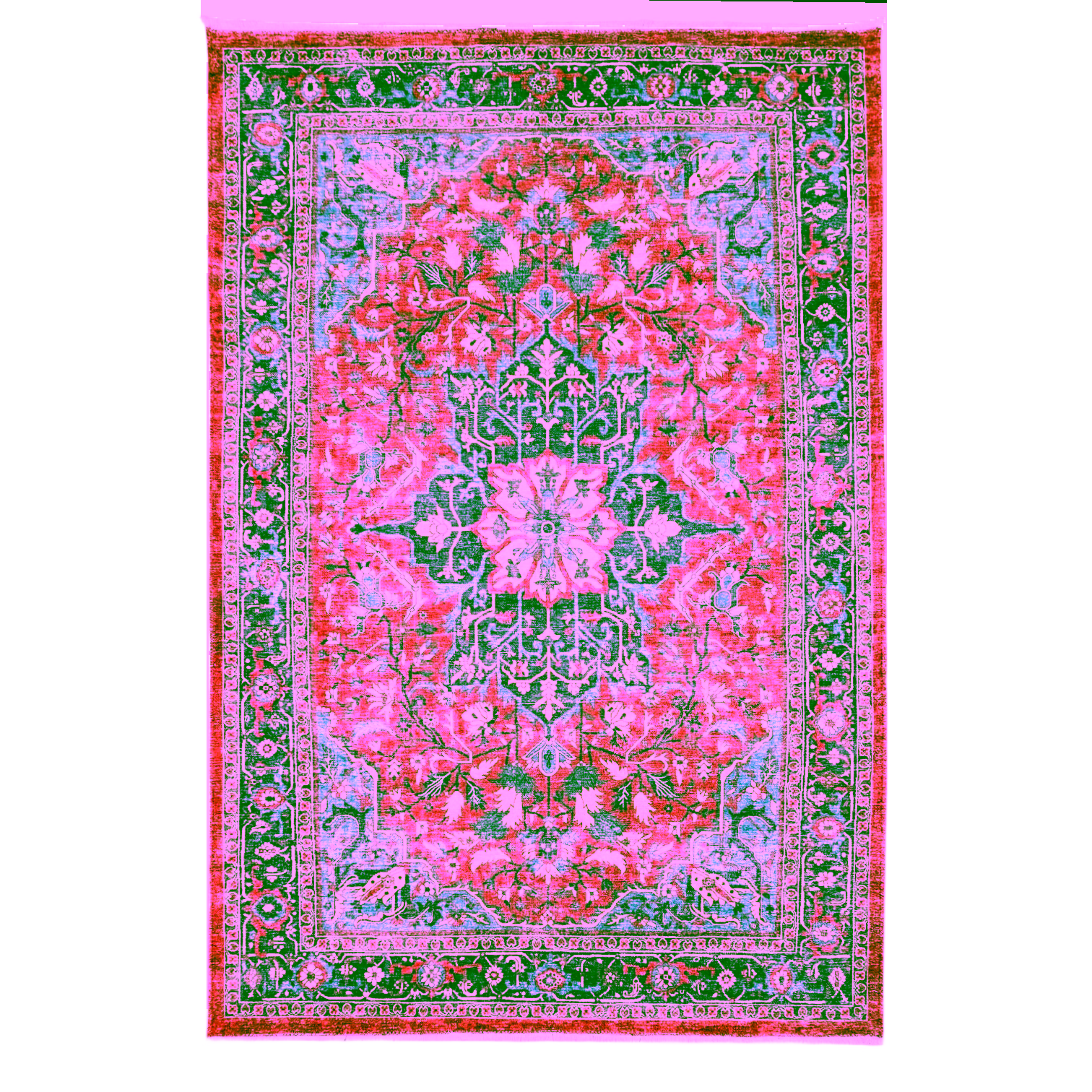 Garda Rug, Red image 3