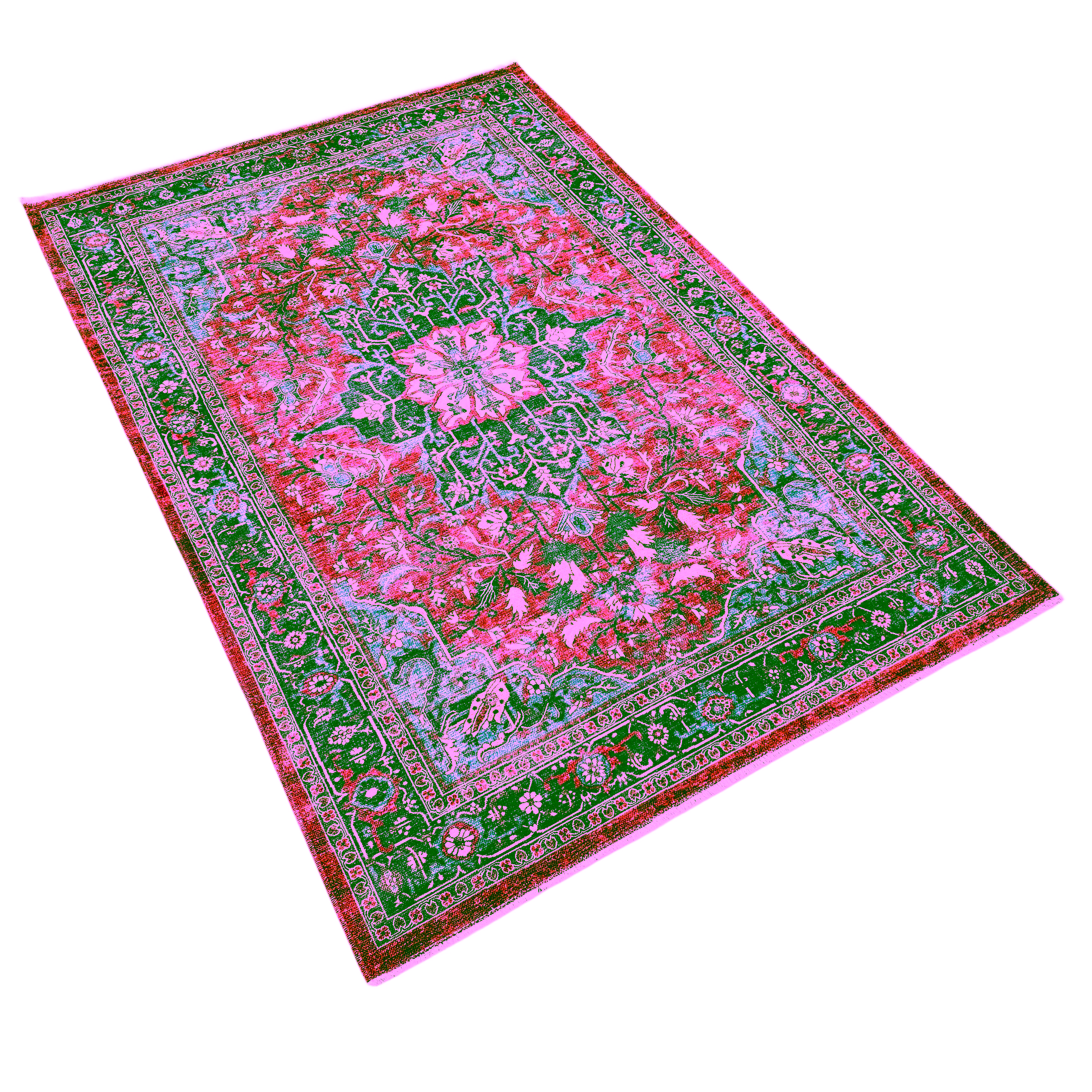 Garda Rug, Red image 2
