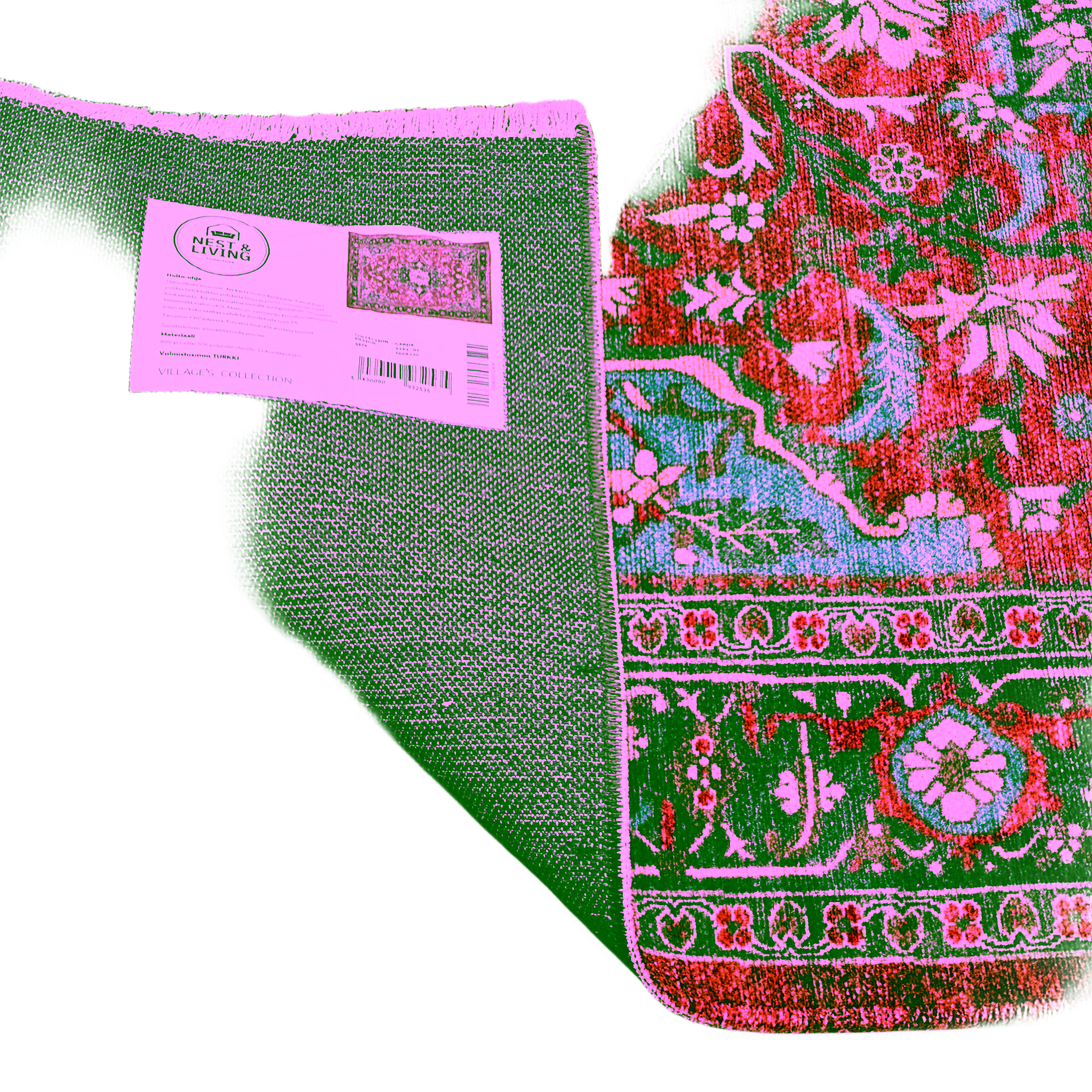 Garda Rug, Red image 3