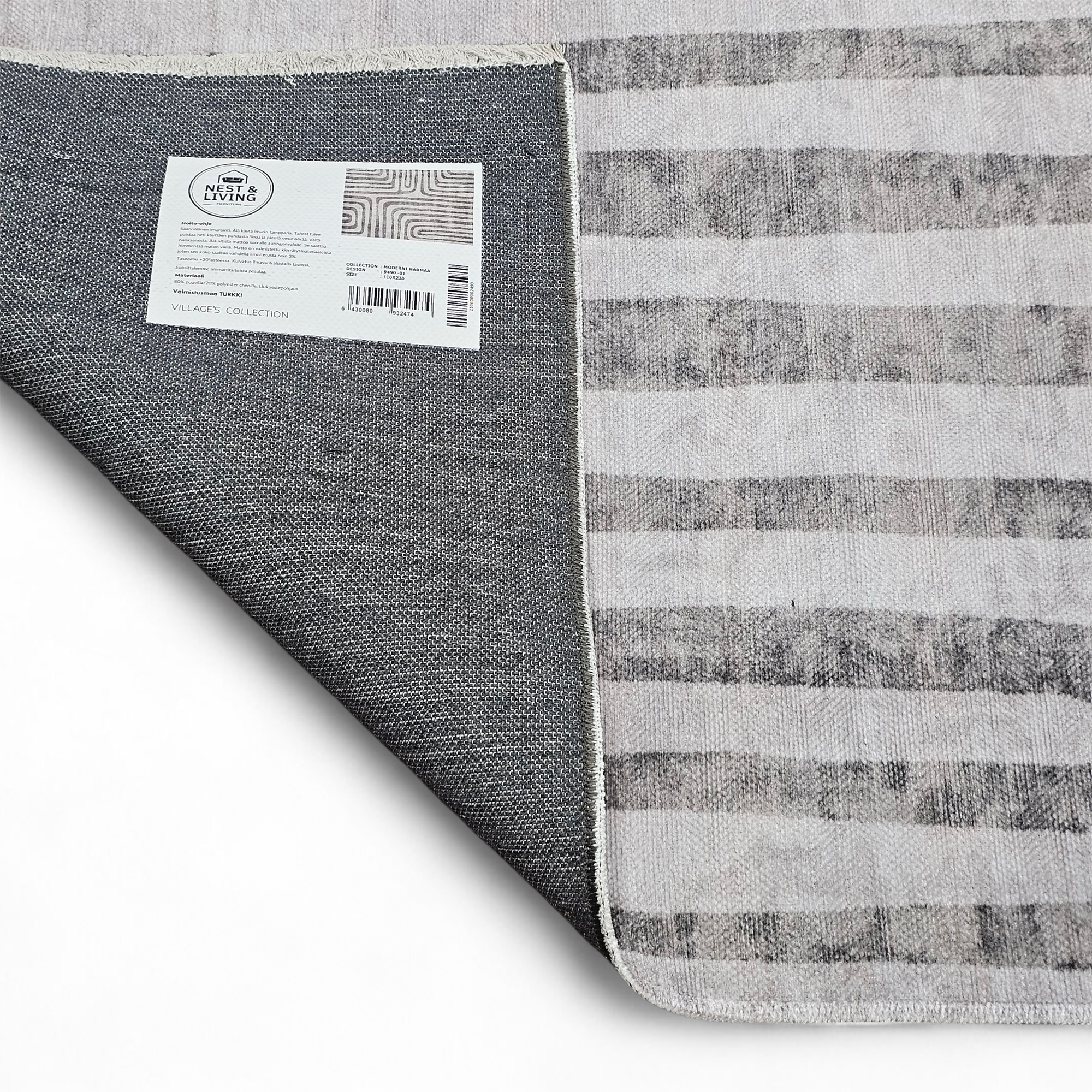 Moderni Rug, Grey image 4