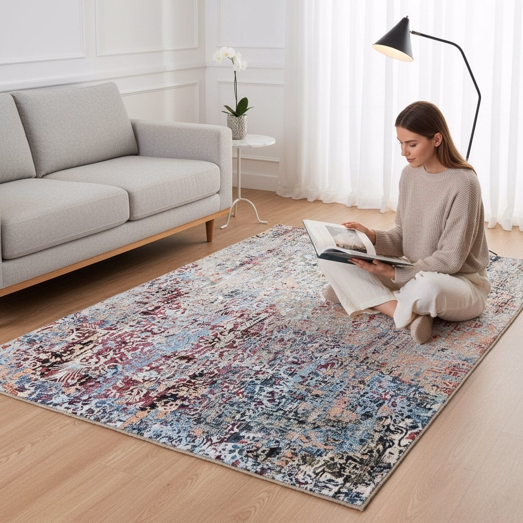 Muse Rug, Multicolour image 6
