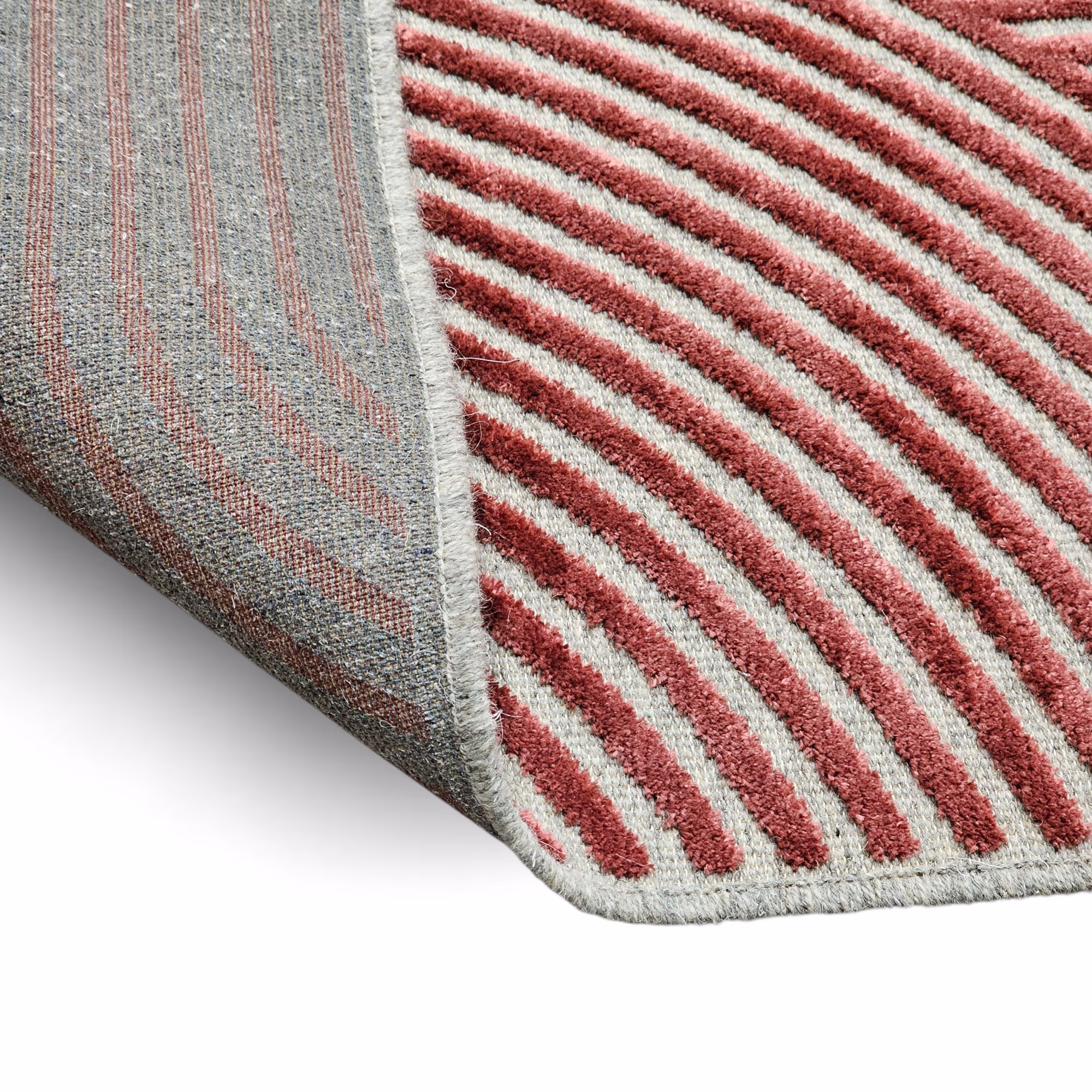 Saaga Rug, Red, Beige image 12
