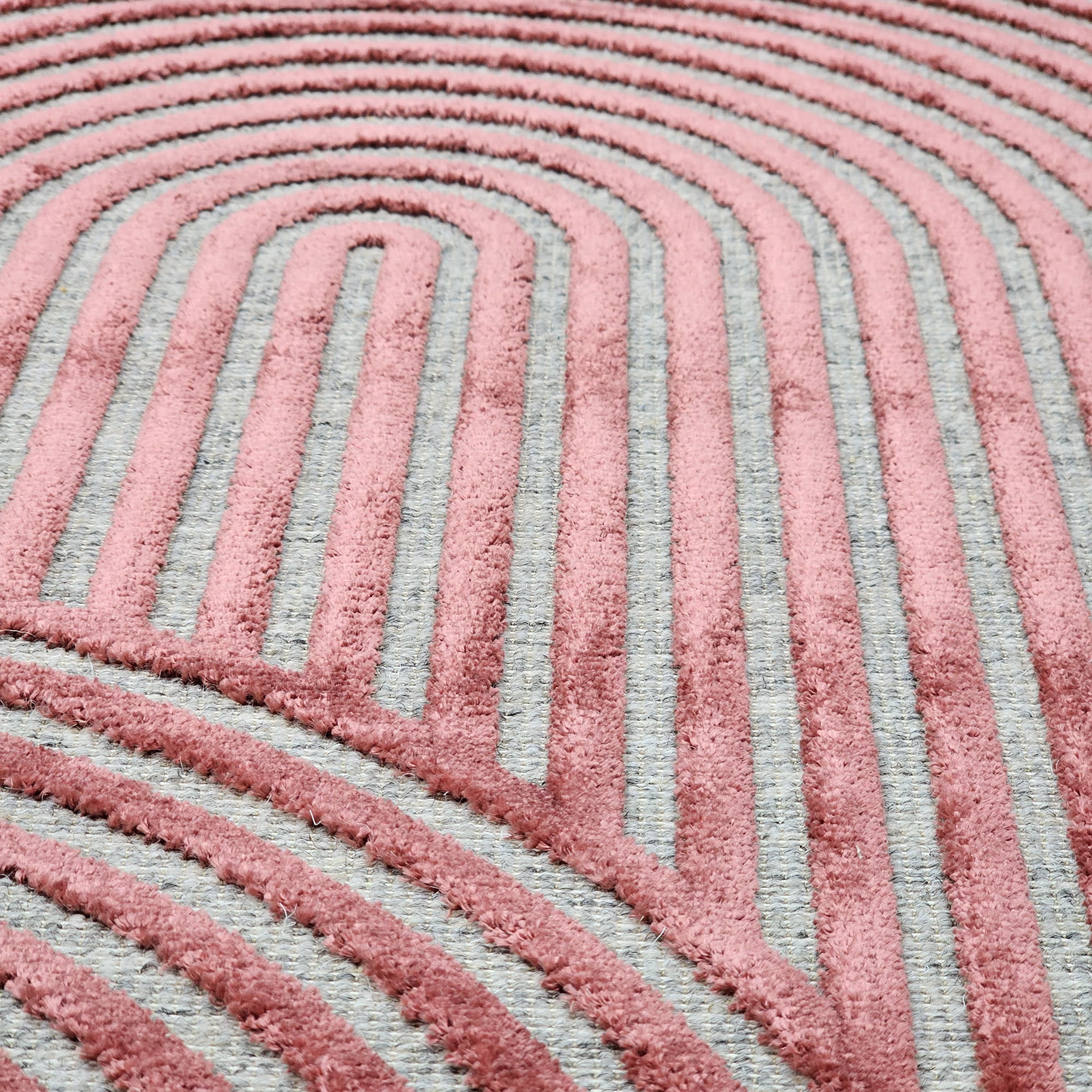 Saaga Rug, Red, Beige image 13