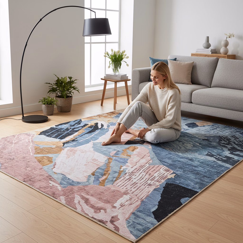 Sway Rug, Multicolour image 6