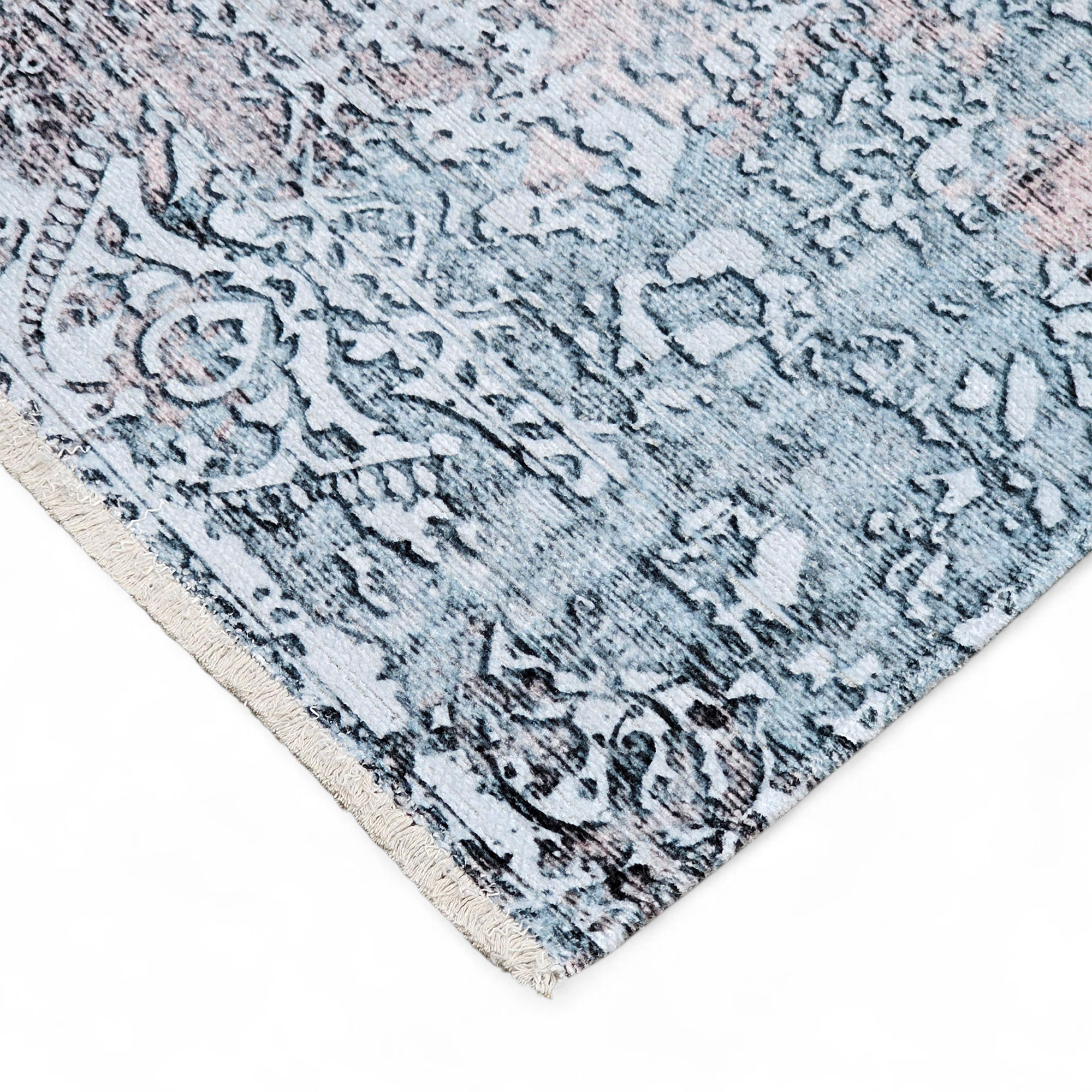 Yanam Rug, Blue image 5