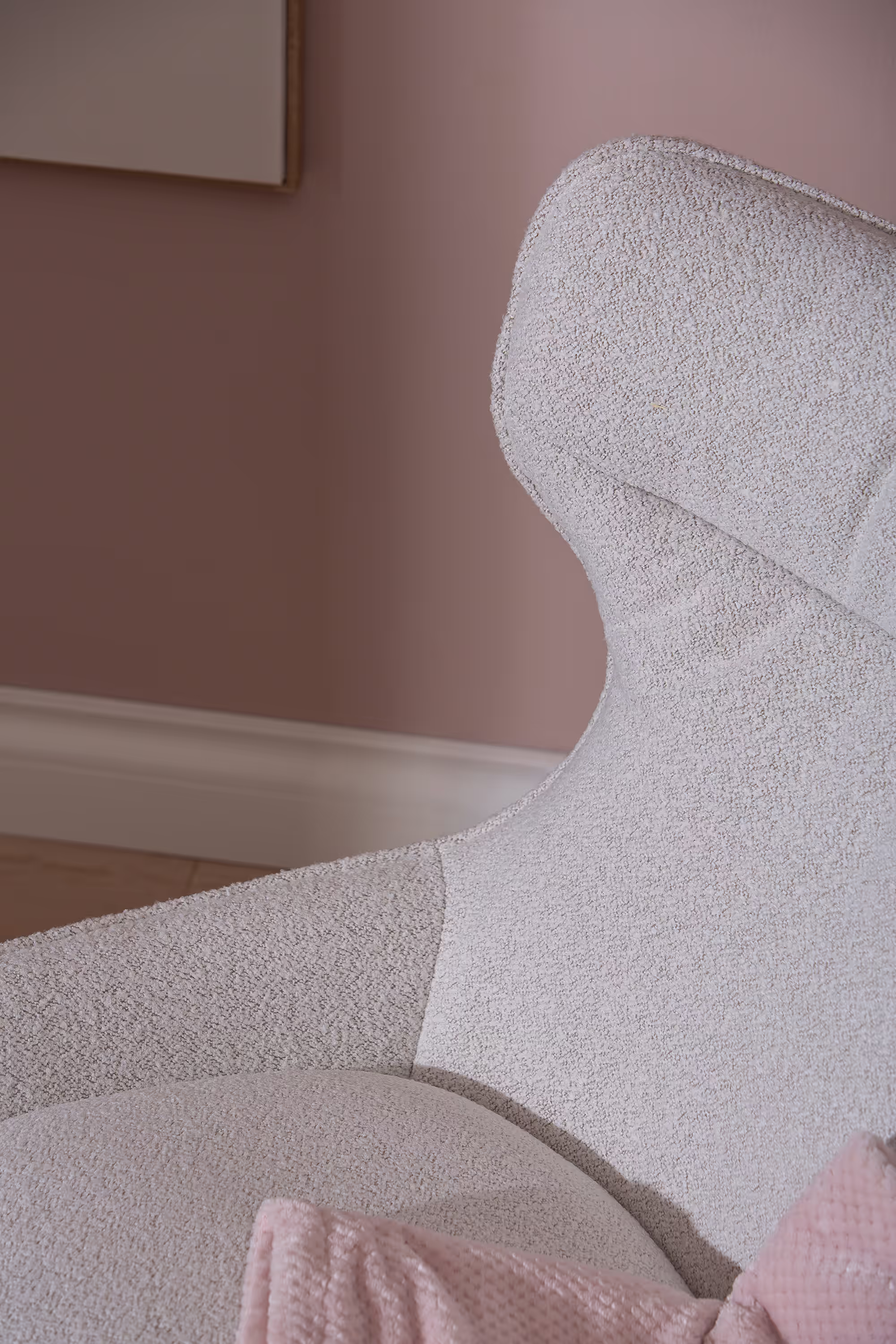 The Breeze TV chair with ottoman displaying its versatility and comfort in a well-lit room.