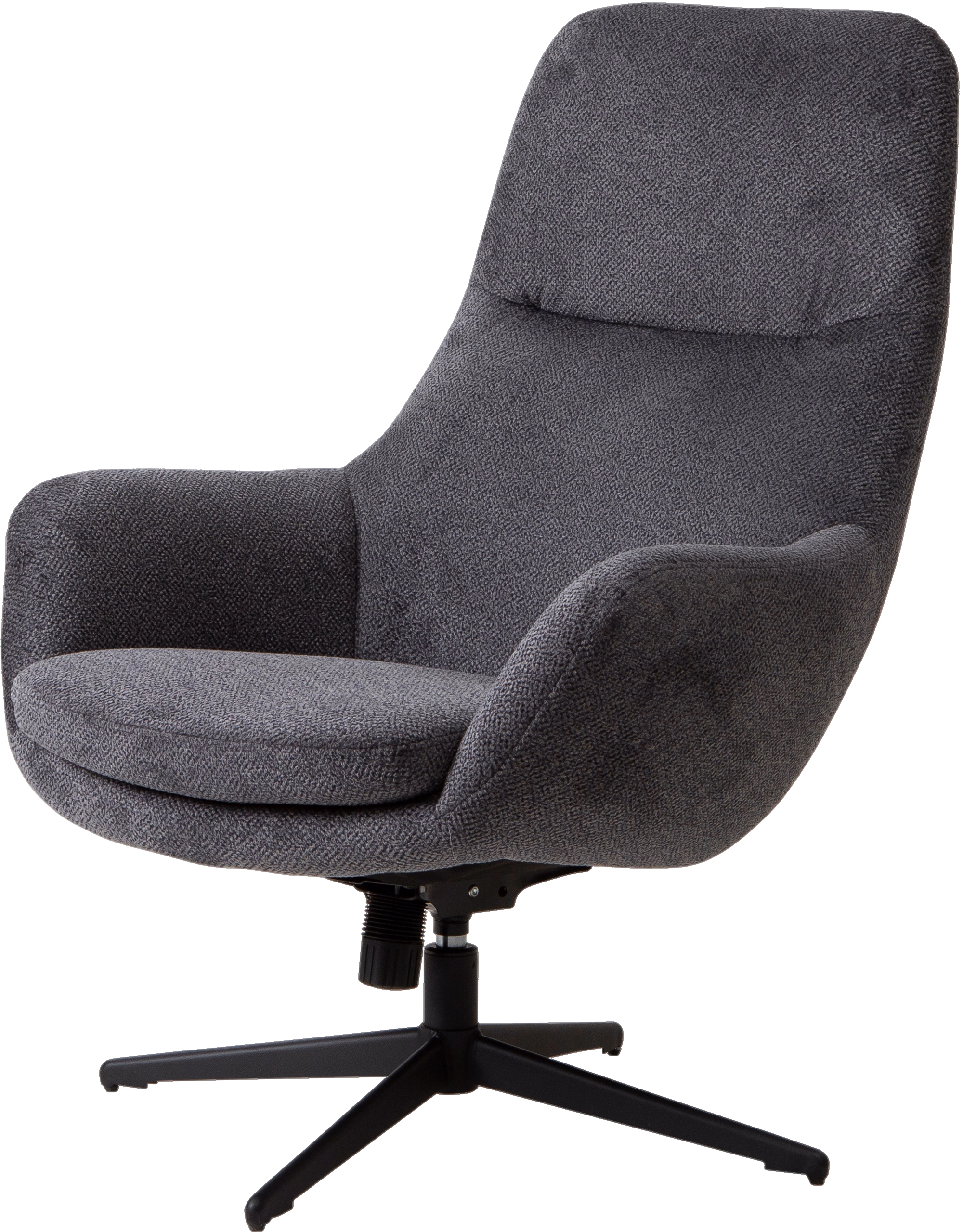 Blow Swivel Chair, Grey image 2