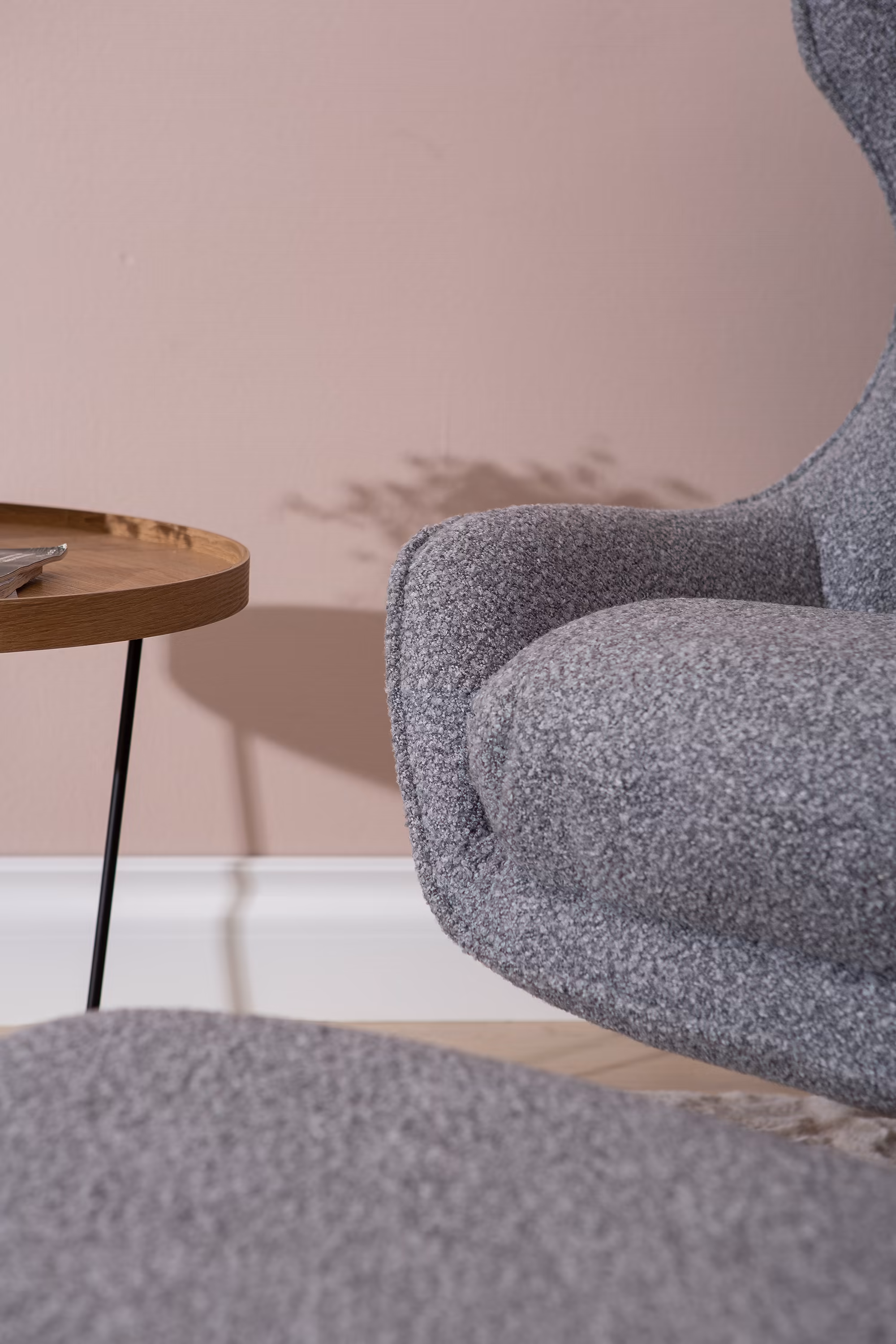 Breeze Swivel Chair, Grey image 6