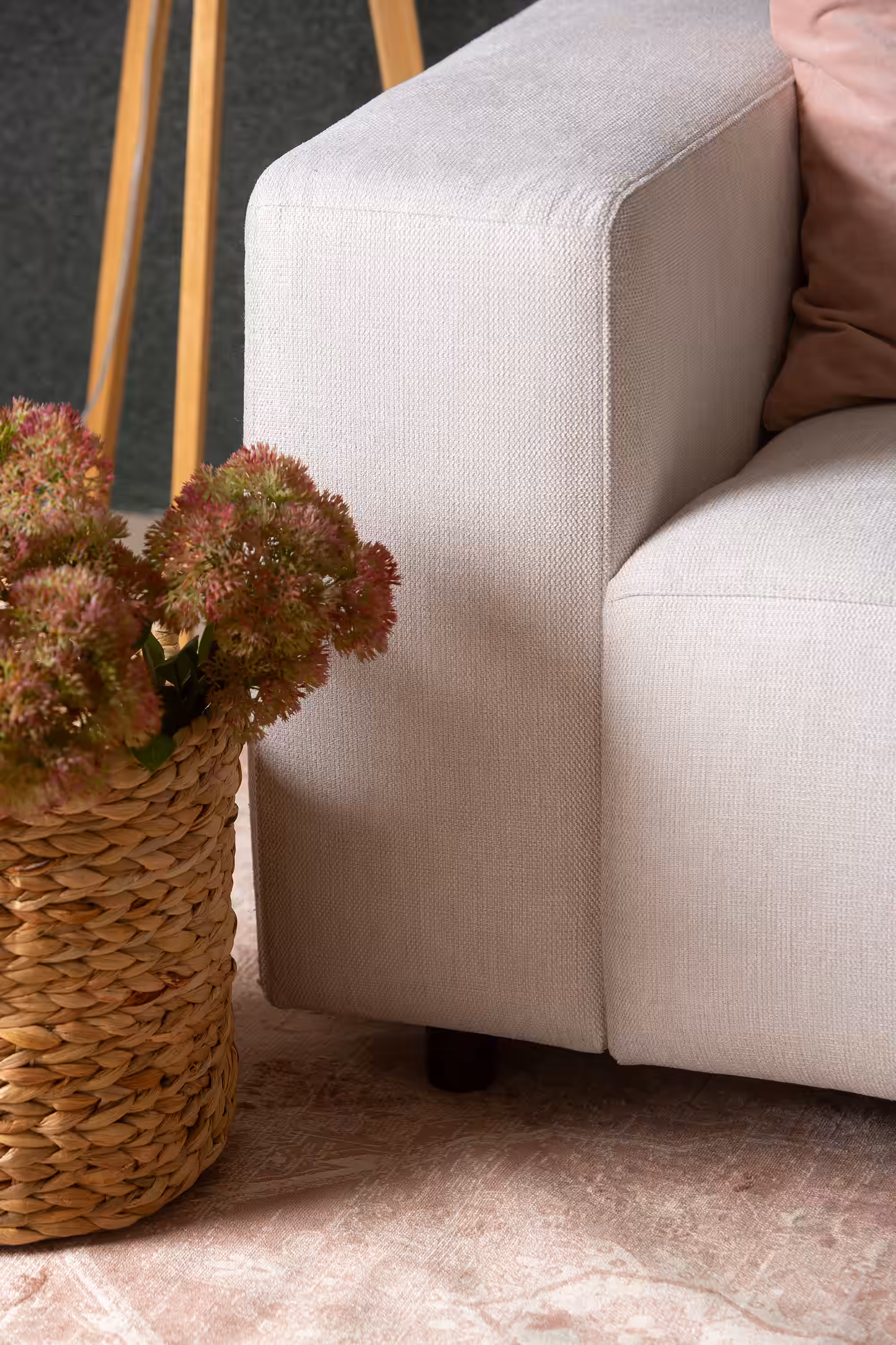 Lugo 3-Seater Sofa, Beige image 3