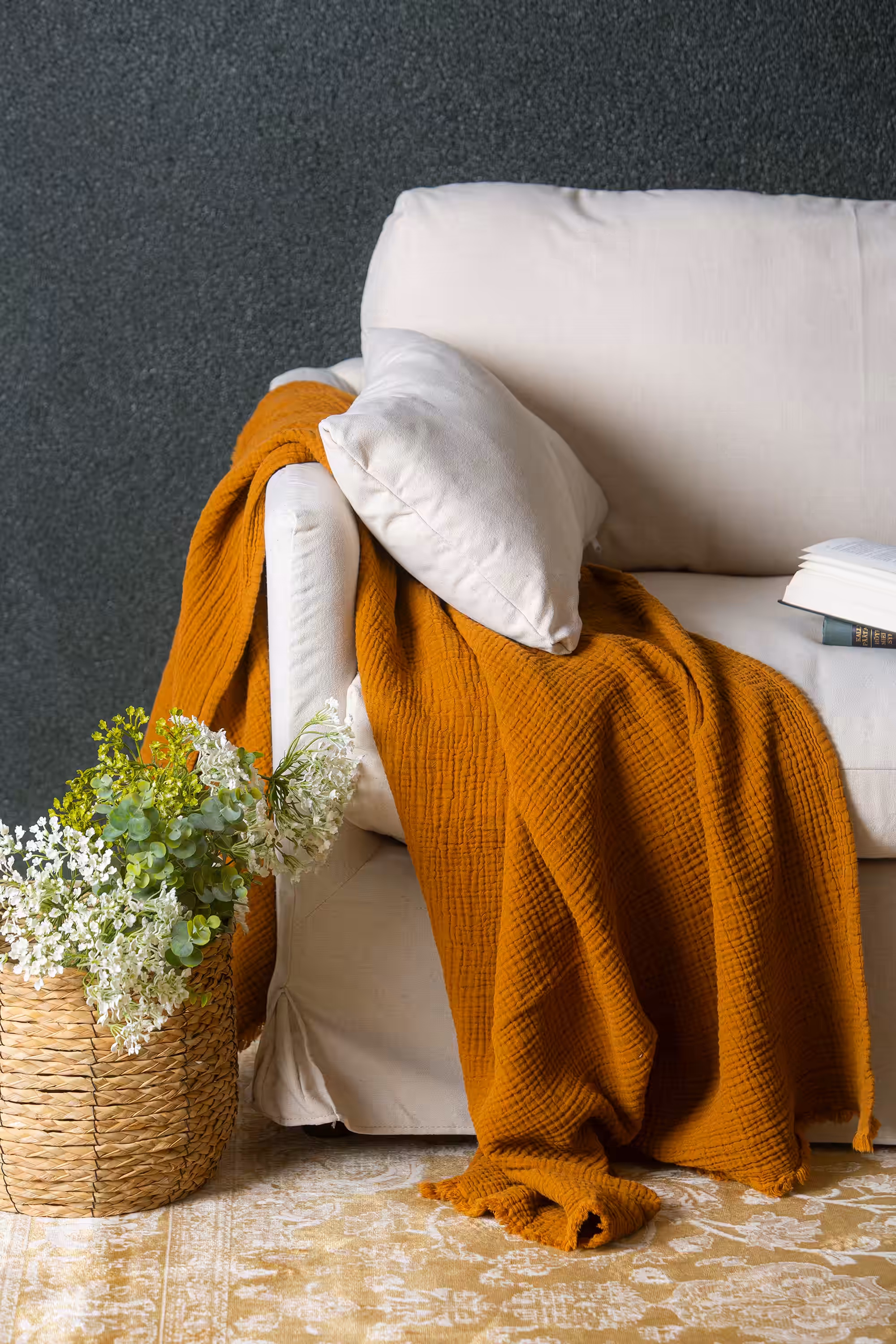 Voyage 3-Seater Sofa, White image 9