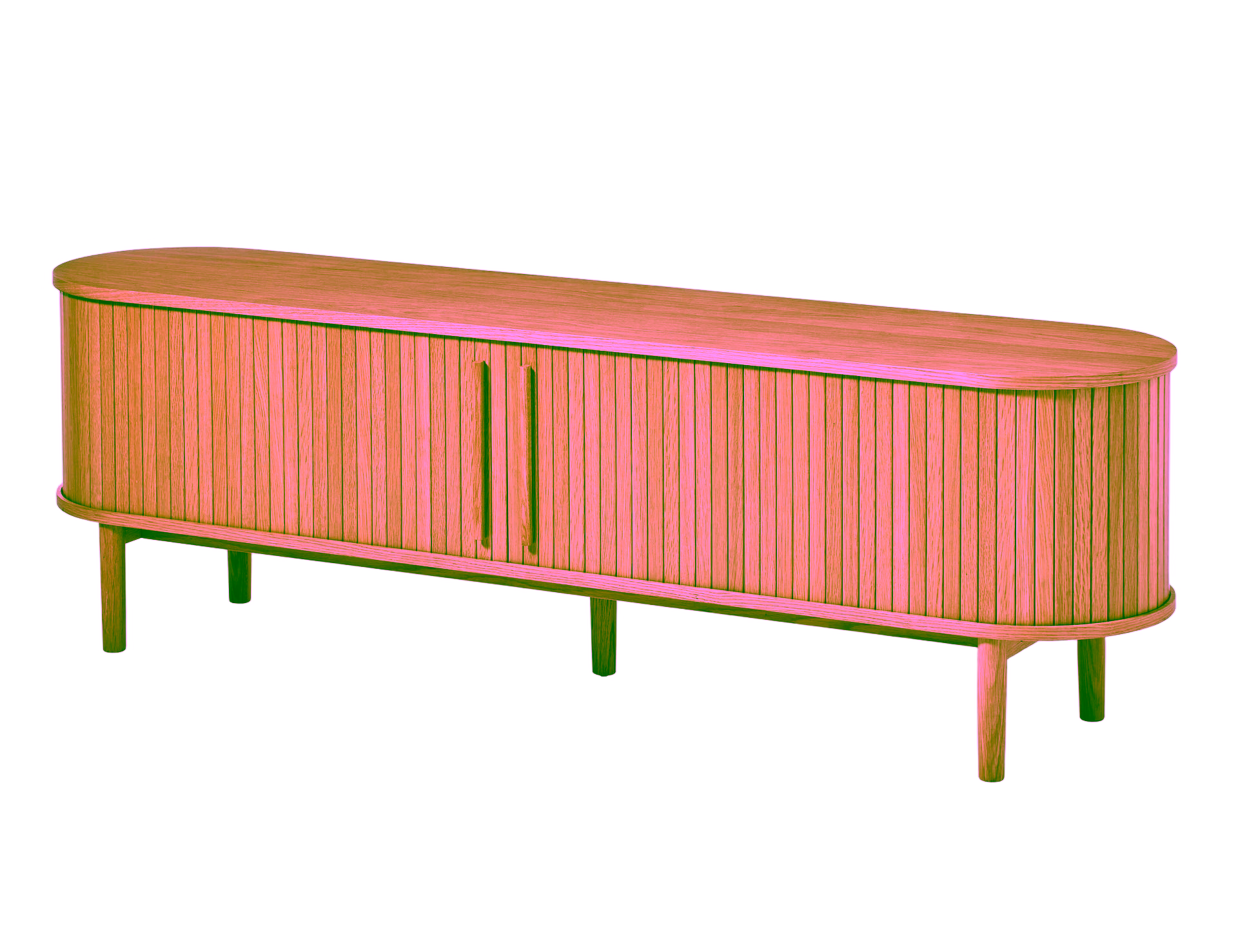 Meta TV Stand, Beige image 2