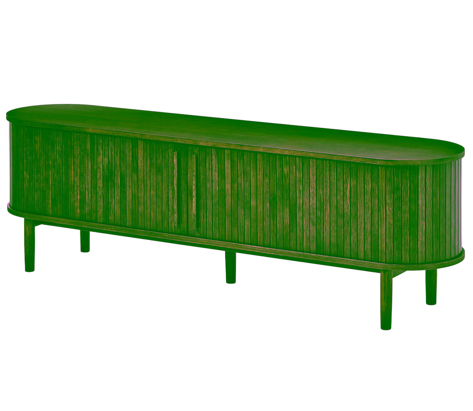 Meta TV Stand, Brown image 2